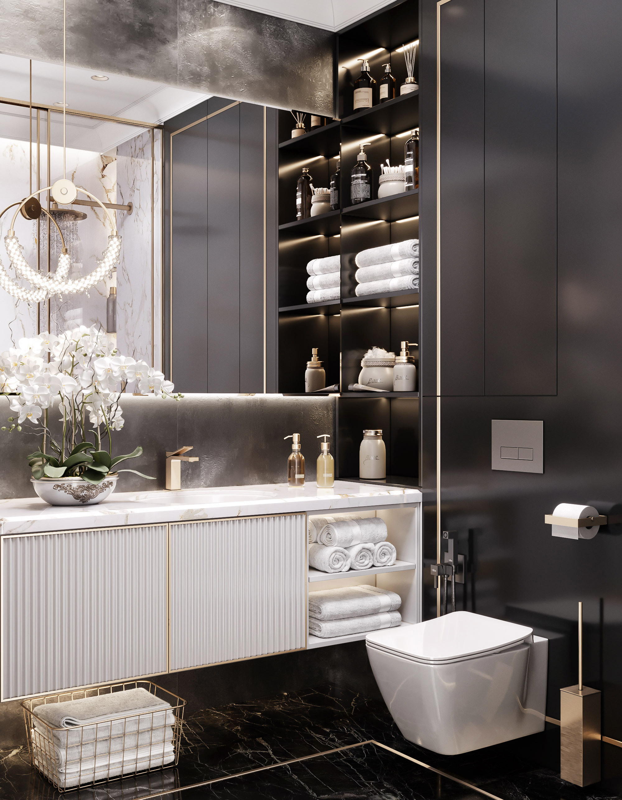 ЖК ЦАРСКАЯ ПЛОЩАДЬ 87 м². Студия Интерьерного Дизайна Artis Interiors