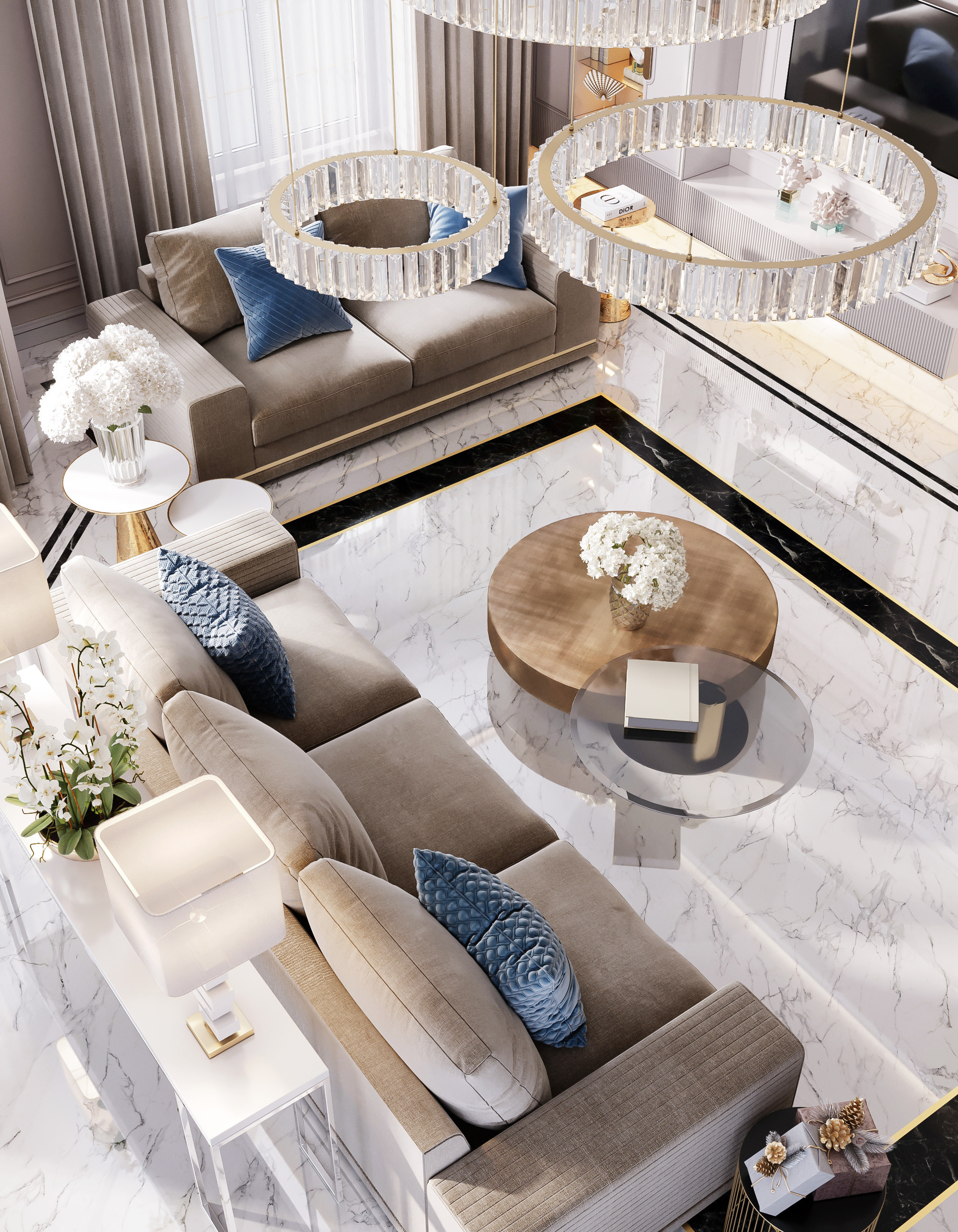 АНГЛИЙСКИЙ КВАРТАЛ 325 м². Студия Интерьерного Дизайна Artis Interiors