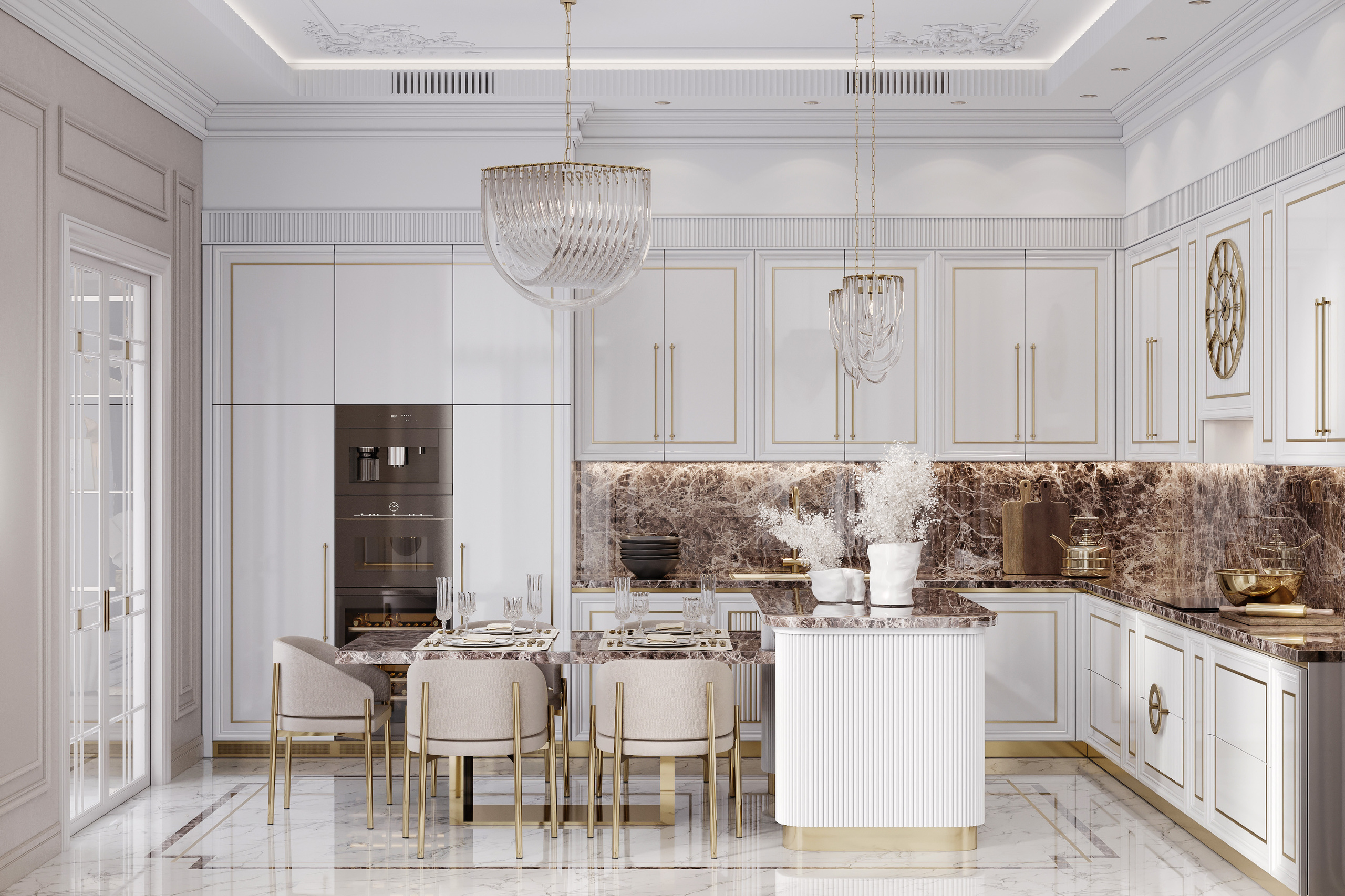 РУБЛЁВКА 500 м². Студия Интерьерного Дизайна Artis Interiors