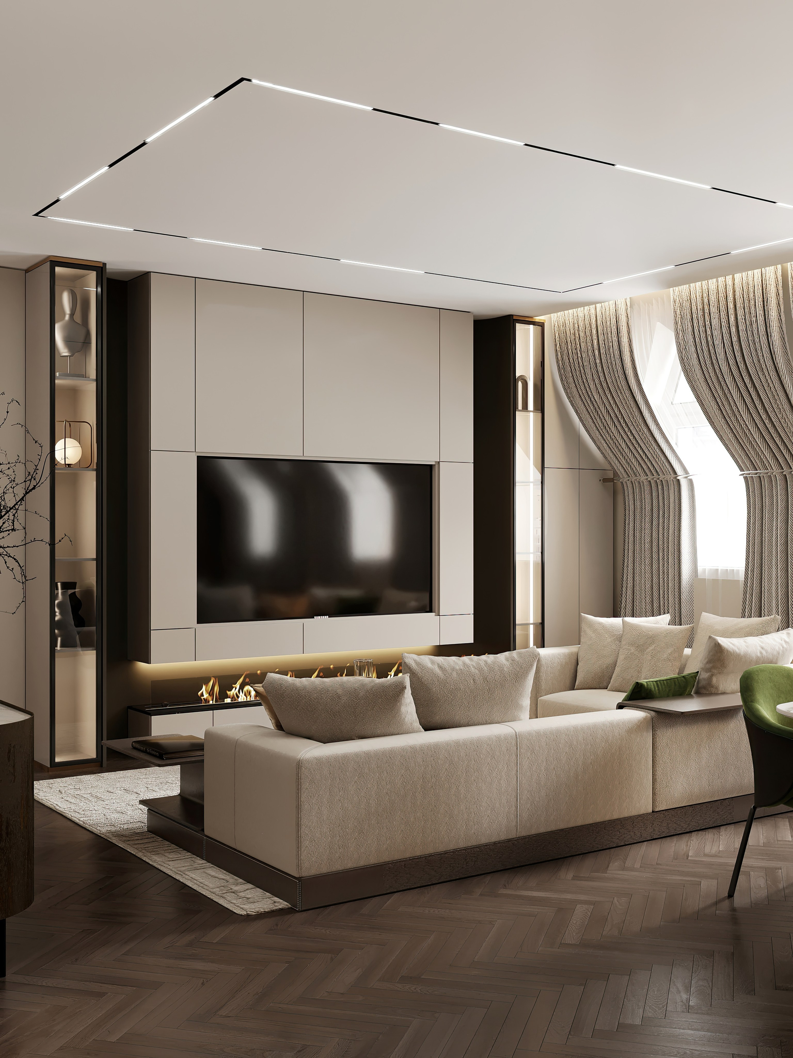НОВЫЙ АРБАТ 162 М². Студия Интерьерного Дизайна Artis Interiors