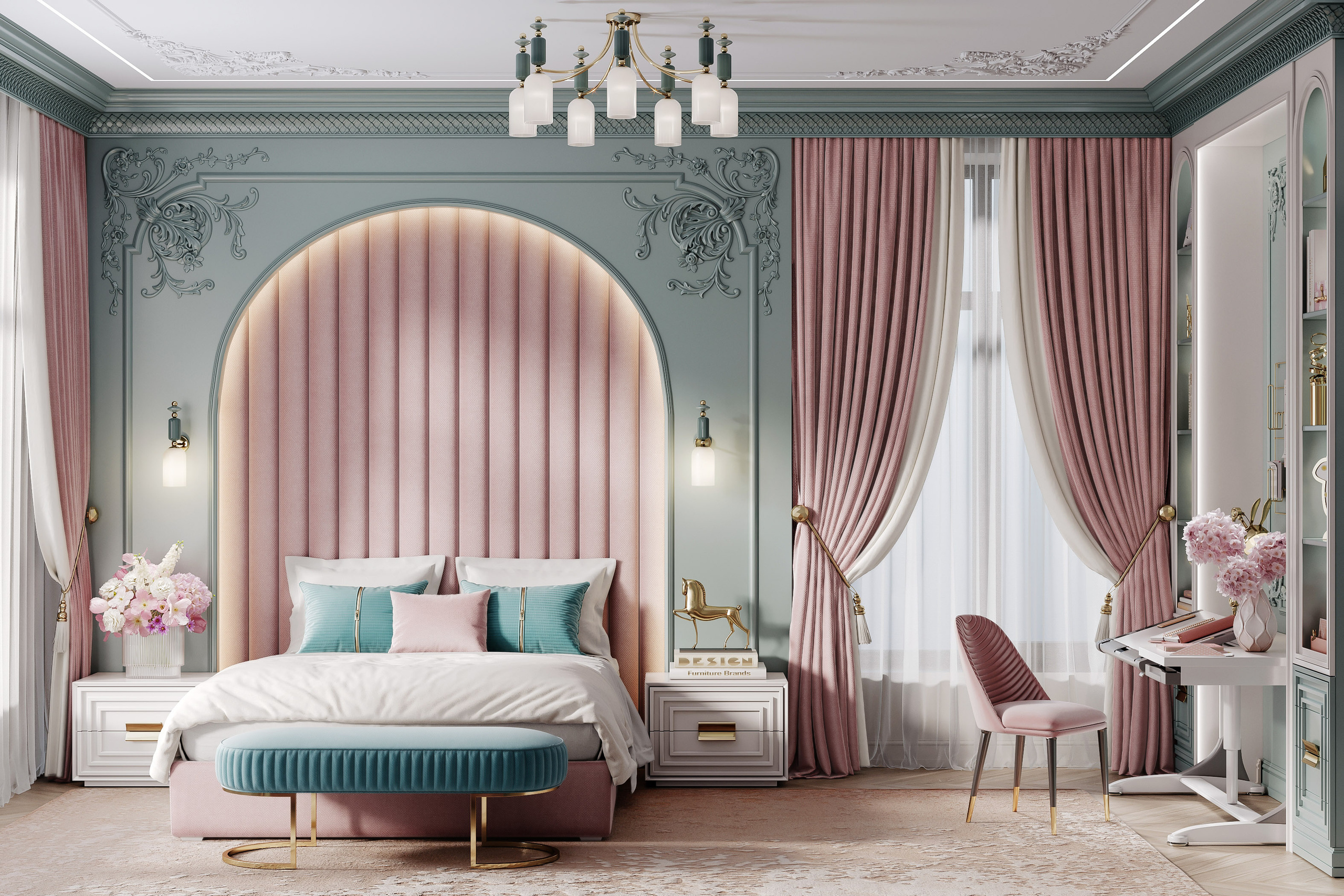 РУБЛЁВКА 500 м². Студия Интерьерного Дизайна Artis Interiors