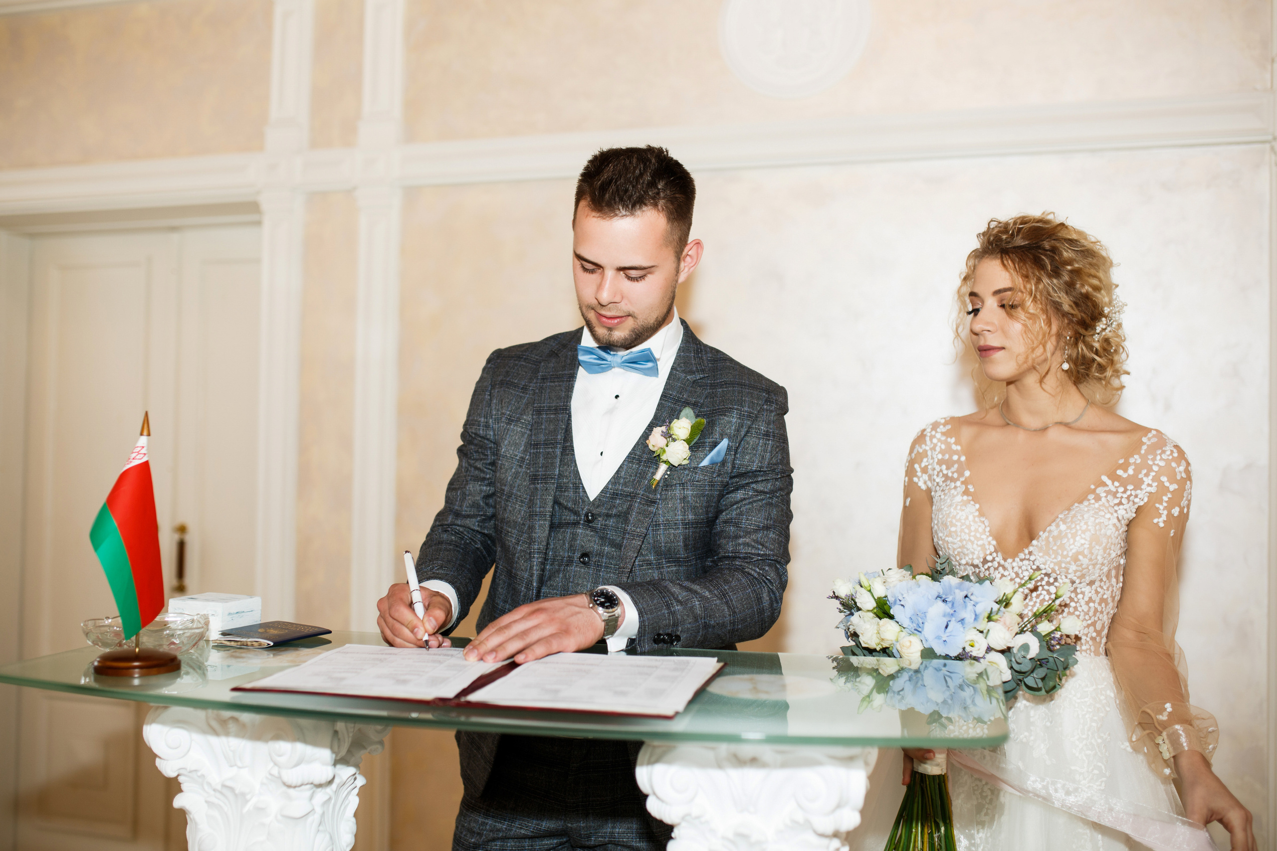 Anastasija i Andriej. Fotograf ślubny i rodzinny w Warszawie