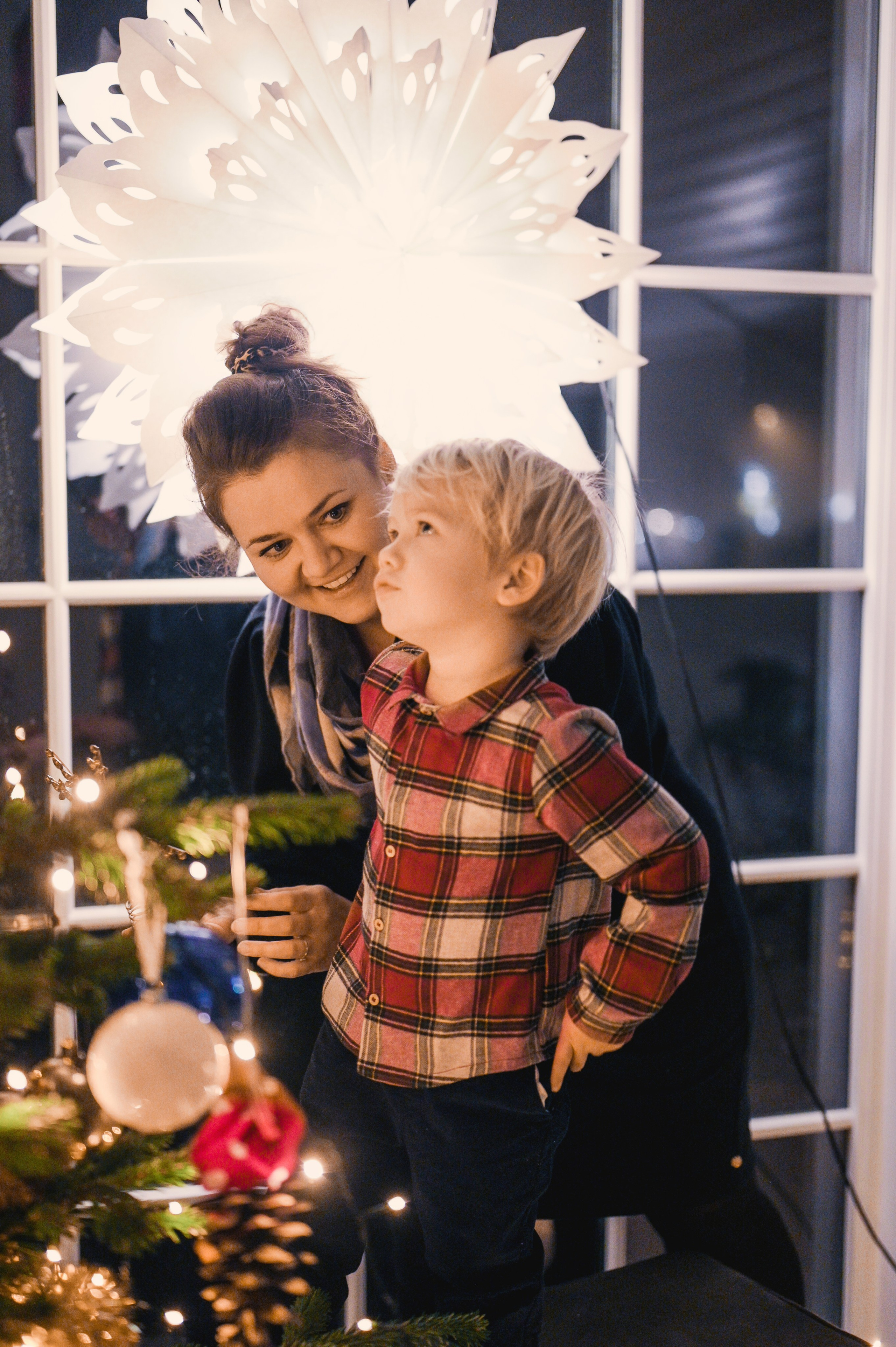 Juletre. Family and wedding photographer in Norway Bublik Polina