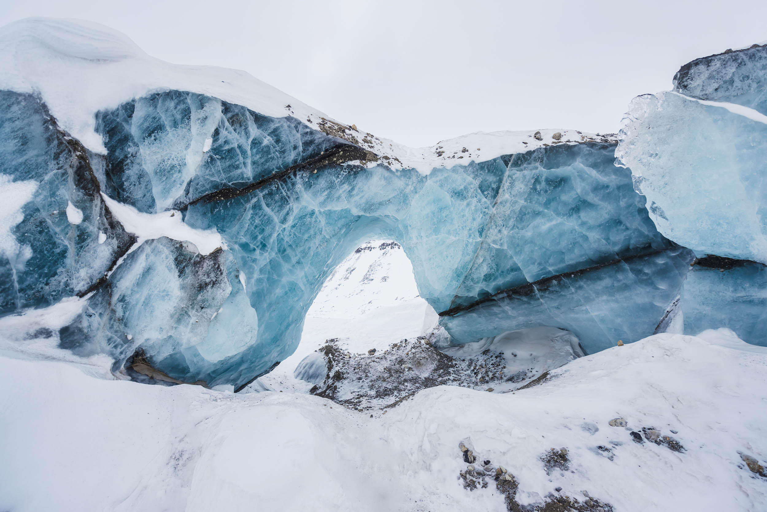 Svalbard. Winter. Day. Family and wedding photographer in Norway Bublik Polina