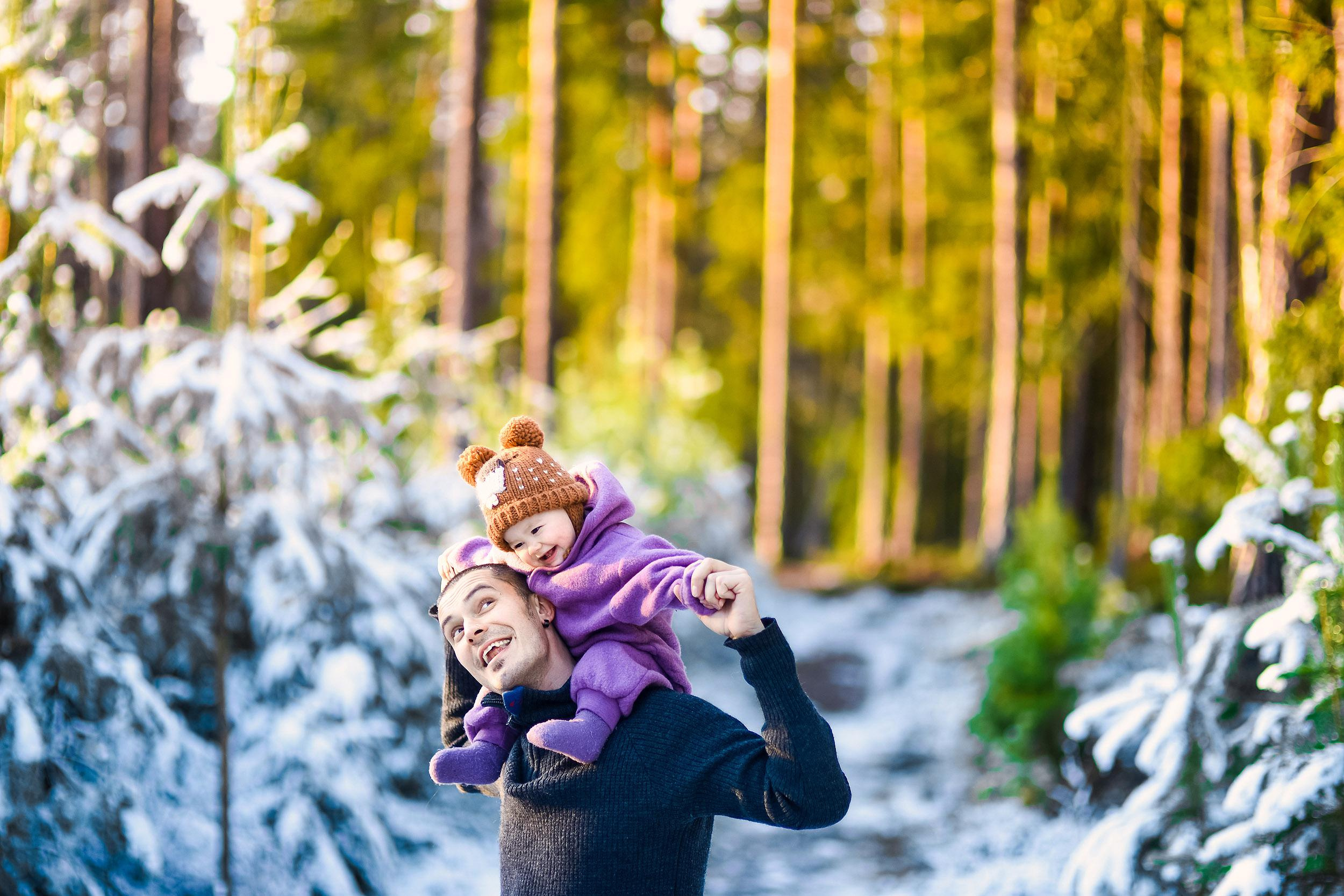 Winter…. Family and wedding photographer in Norway Bublik Polina
