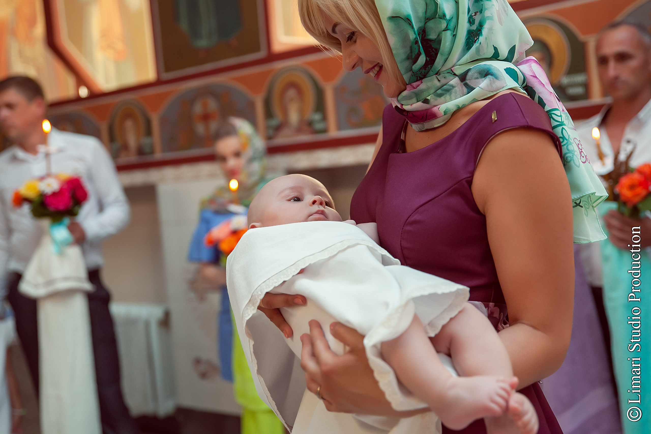 Крестины Глеба. Фото видео в молдове