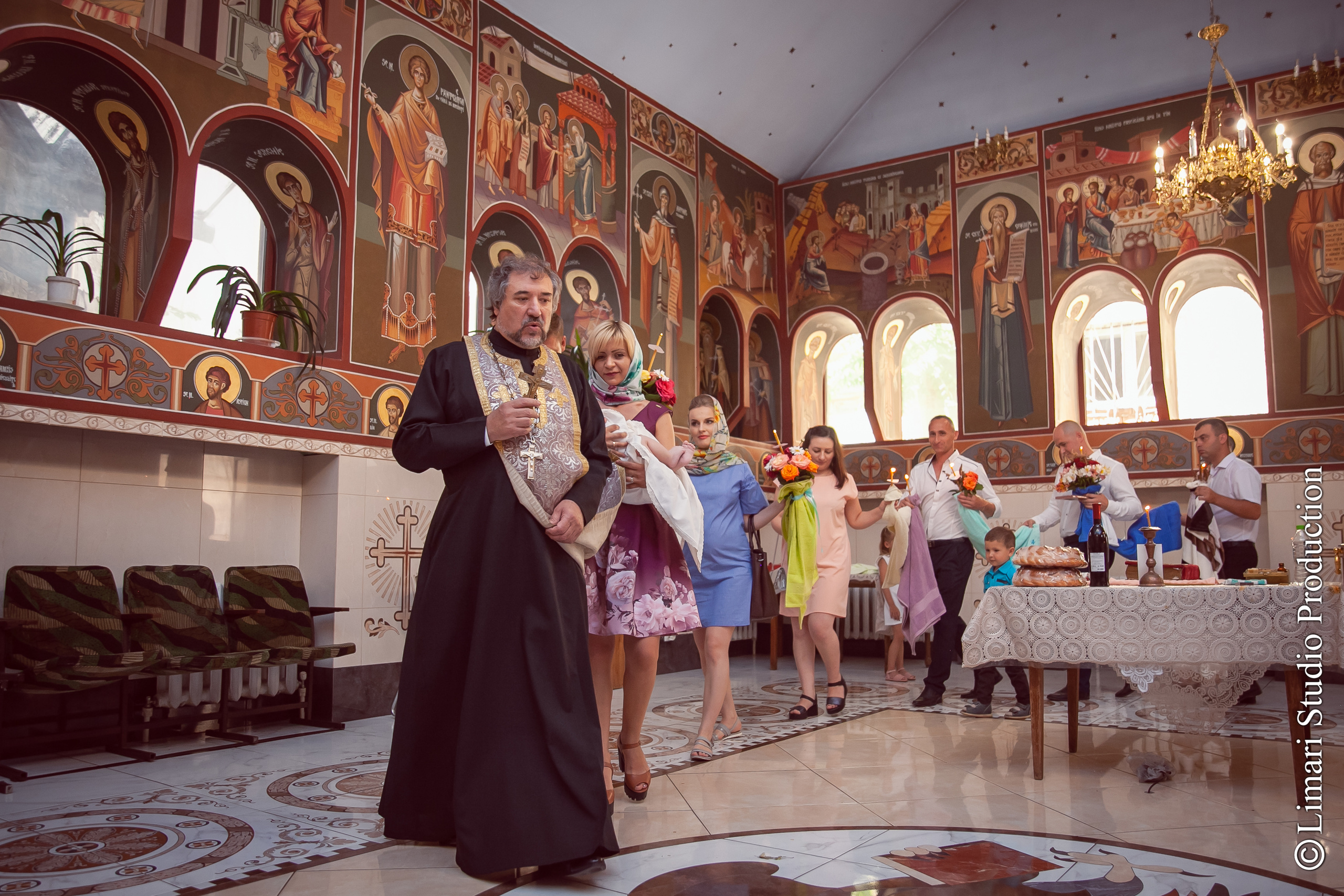 Крестины Глеба. Фото видео в молдове