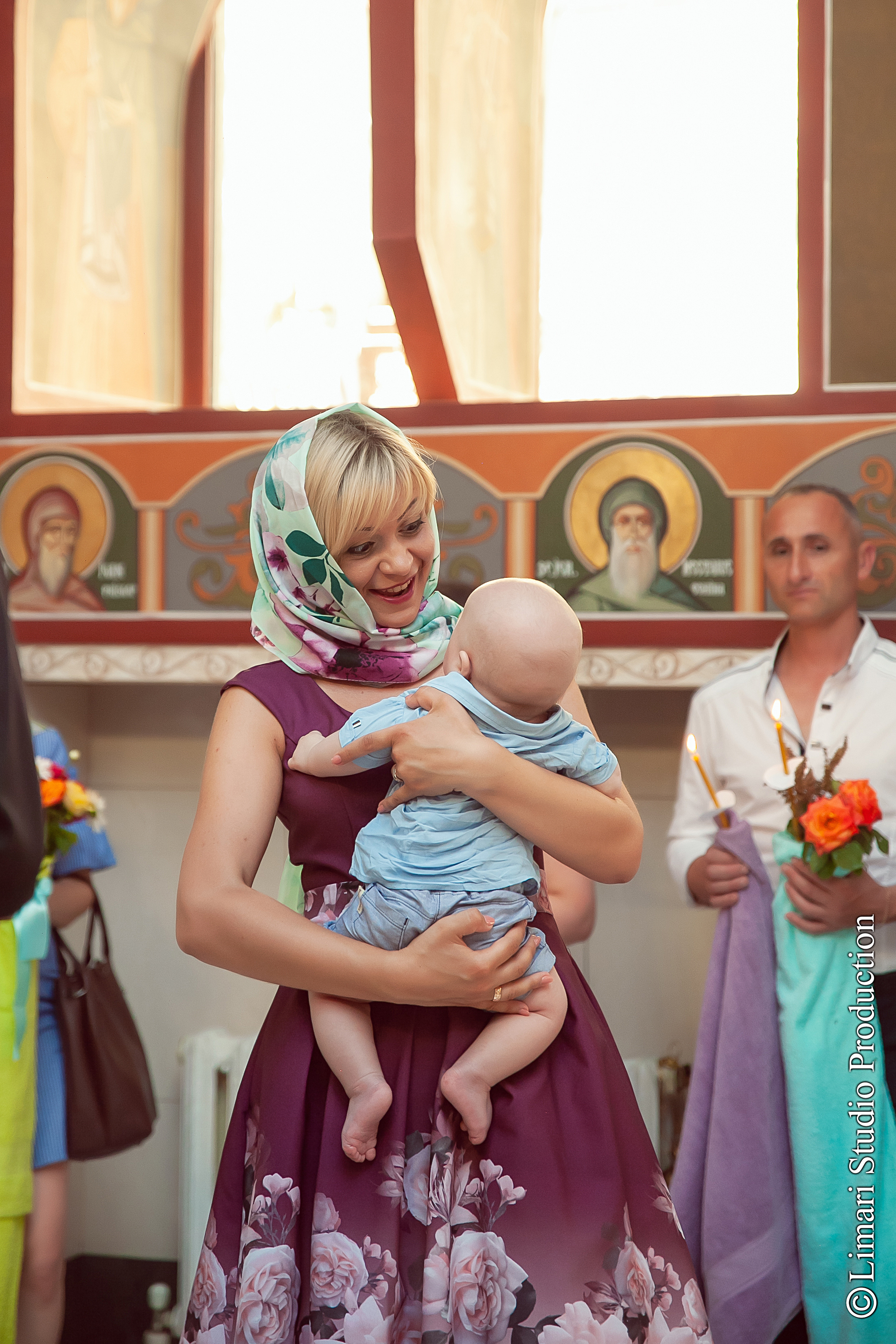 Крестины Глеба. Фото видео в молдове