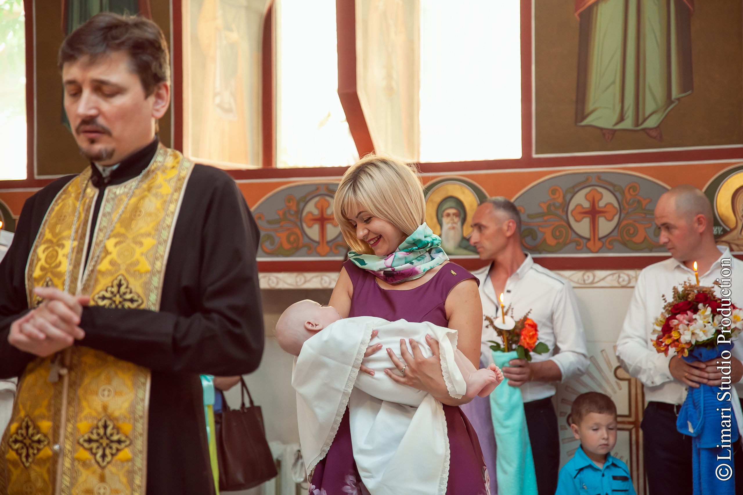 Крестины Глеба. Фото видео в молдове