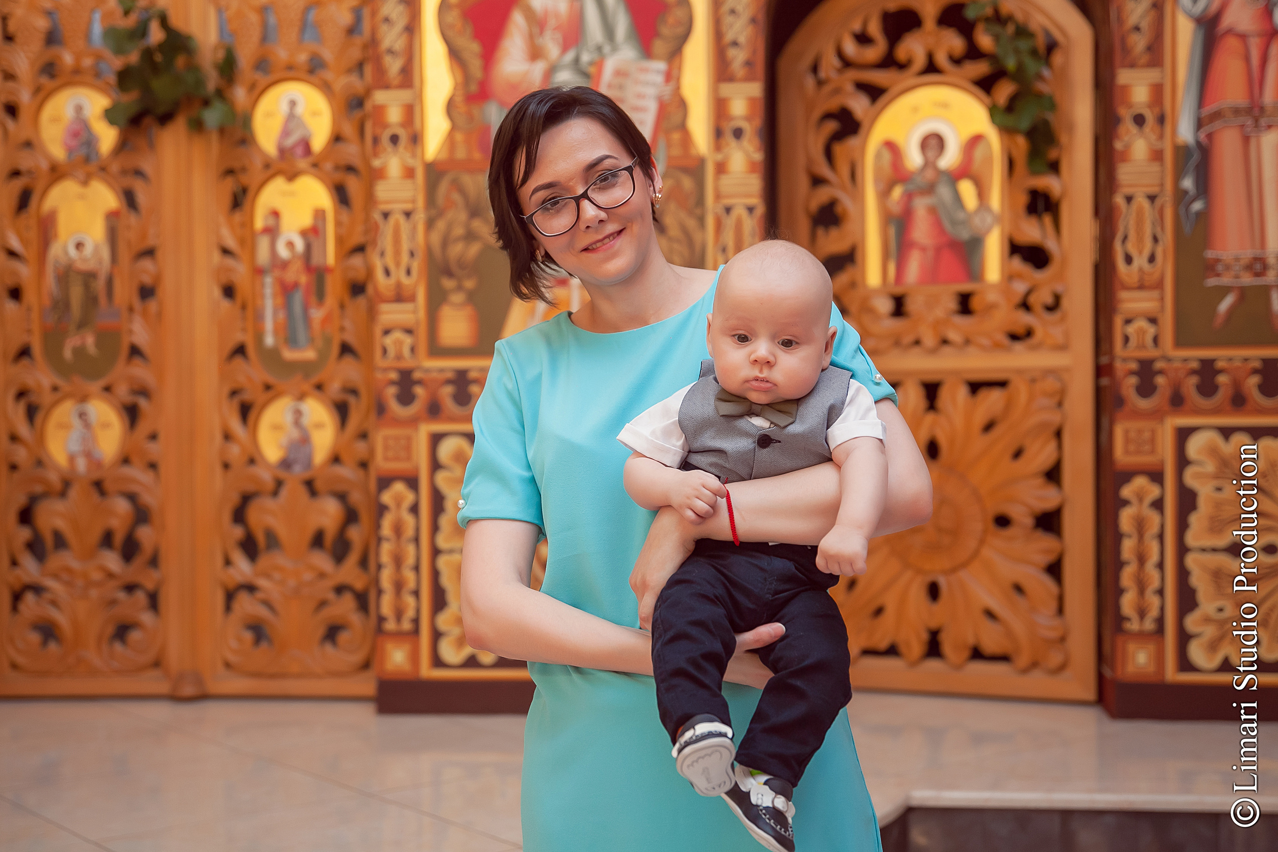 Крестины Глеба. Фото видео в молдове