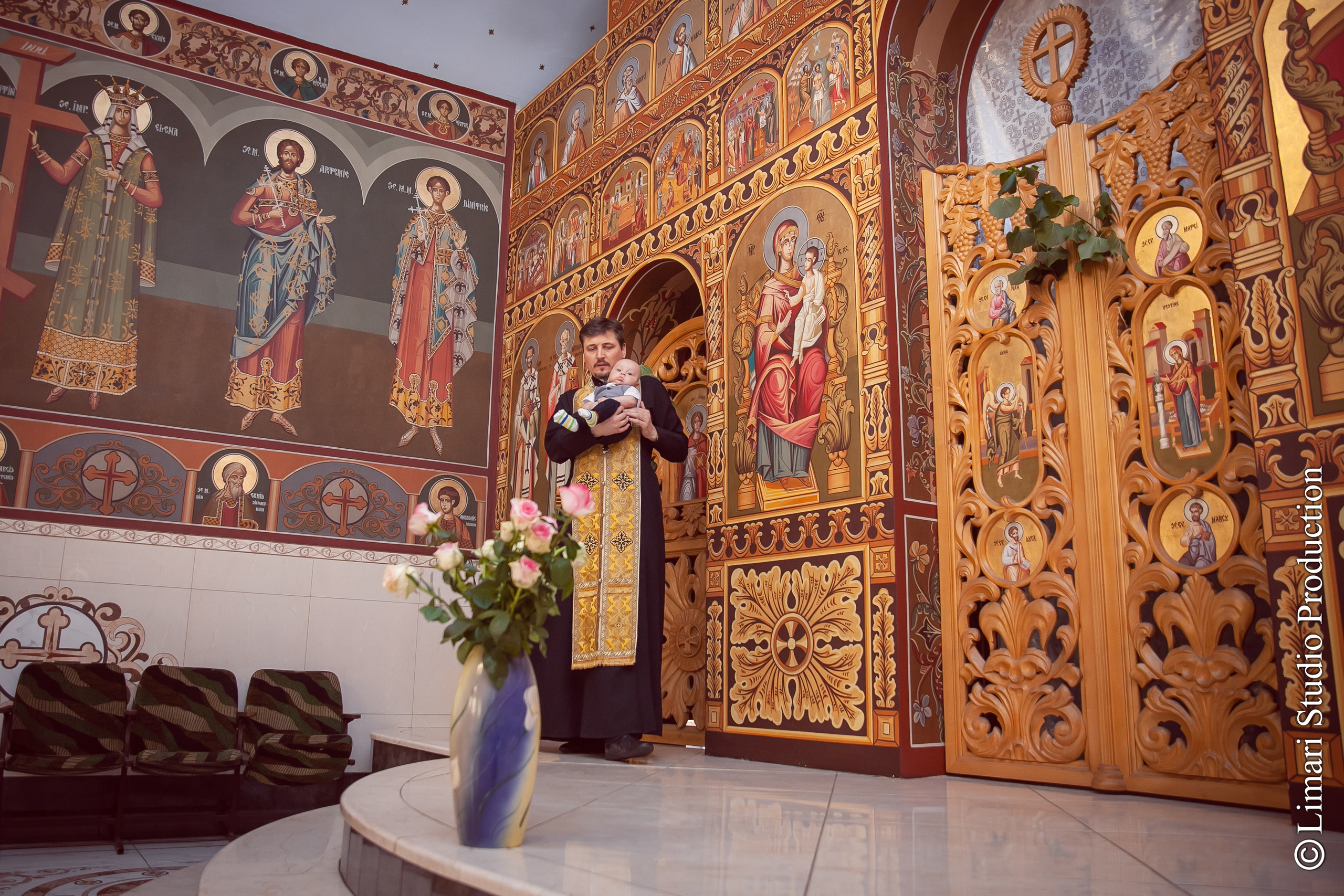 Крестины Глеба. Фото видео в молдове