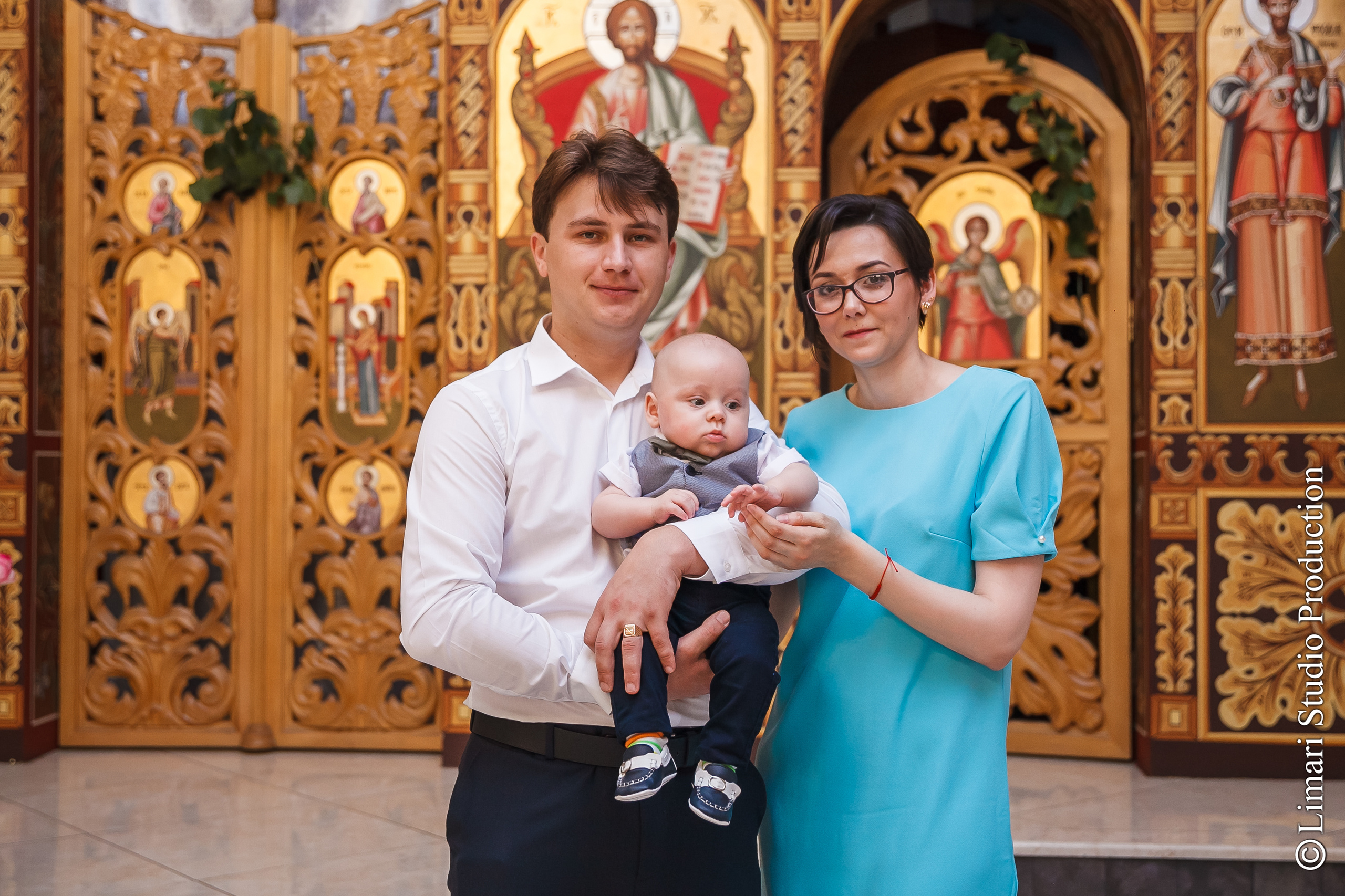 Крестины Глеба. Фото видео в молдове