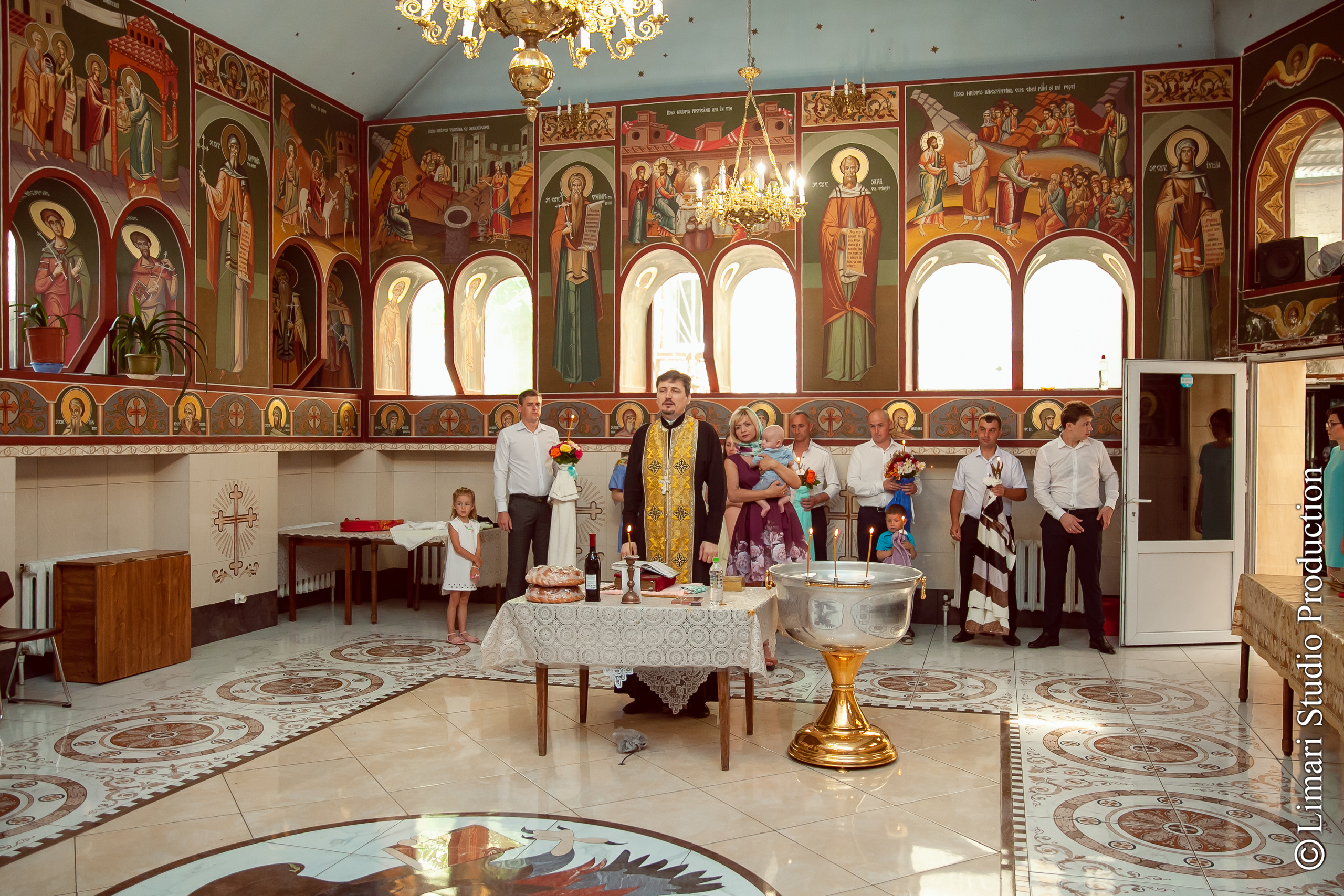 Крестины Глеба. Фото видео в молдове