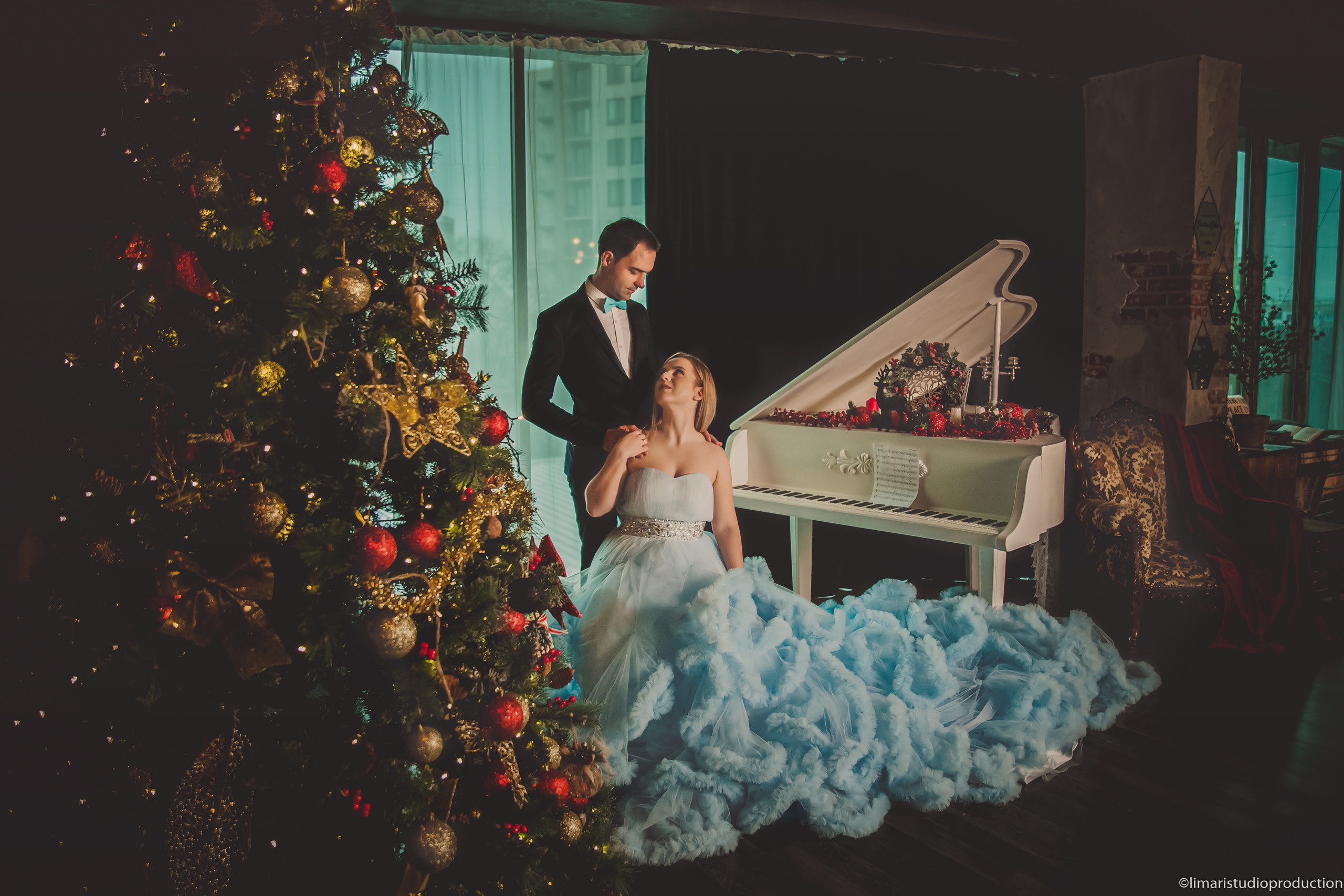 Евгений и Диана. Новый год. Фото видео в молдове