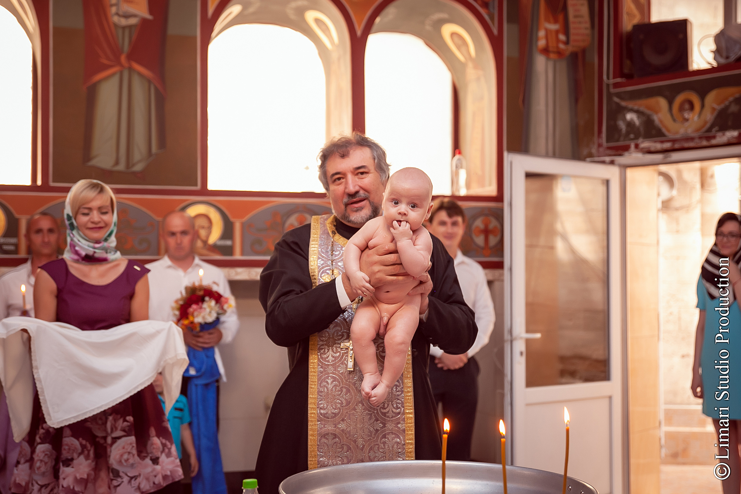 Крестины Глеба. Фото видео в молдове