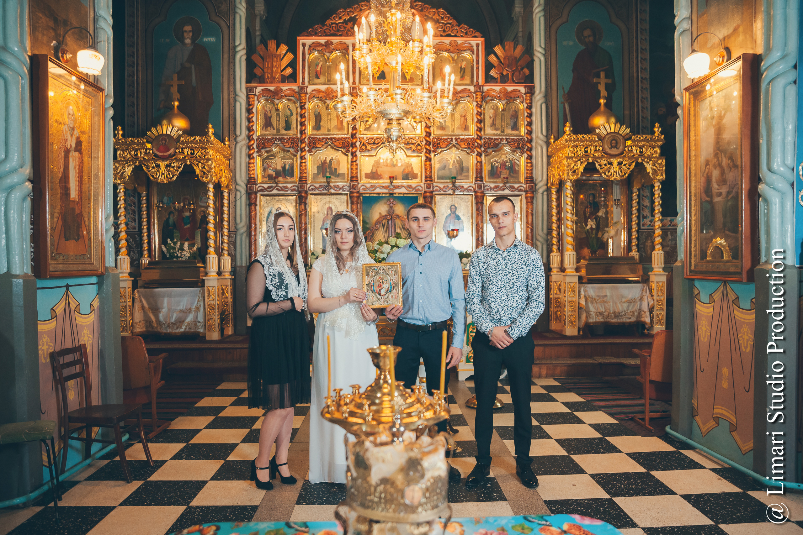 Wedding Church Kristina & Alexander. Фото видео в молдове