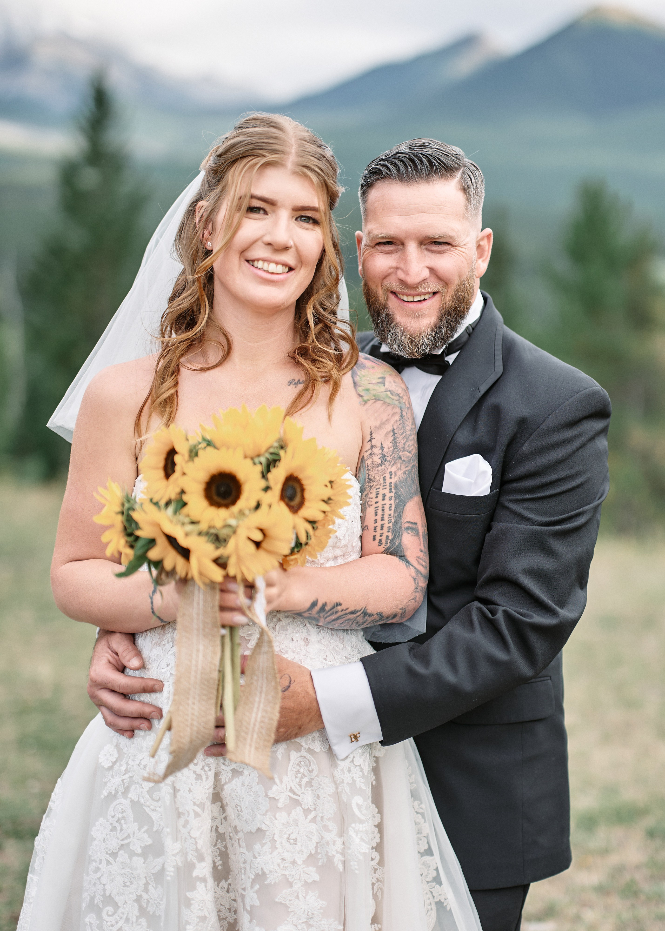 Benjamin&Courtney. Wedding in Kananaskis Park. Calgary wedding photo and video. Photographer Andrii Bielikov