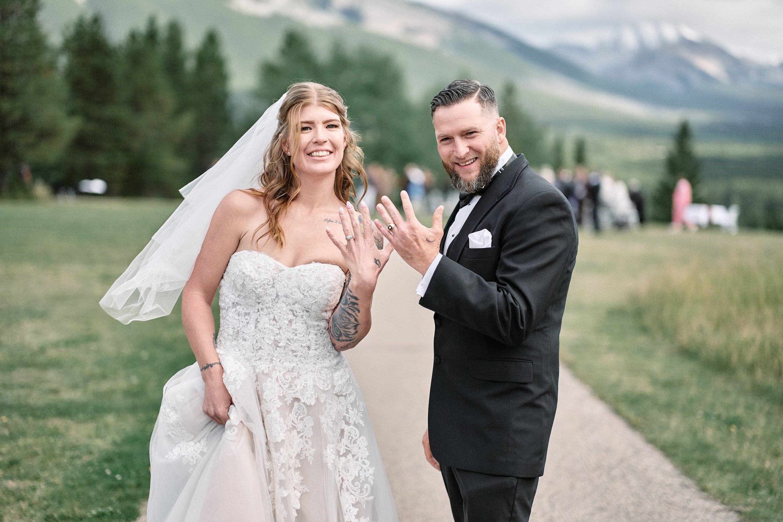 Benjamin&Courtney. Wedding in Kananaskis Park. Calgary wedding photo and video. Photographer Andrii Bielikov