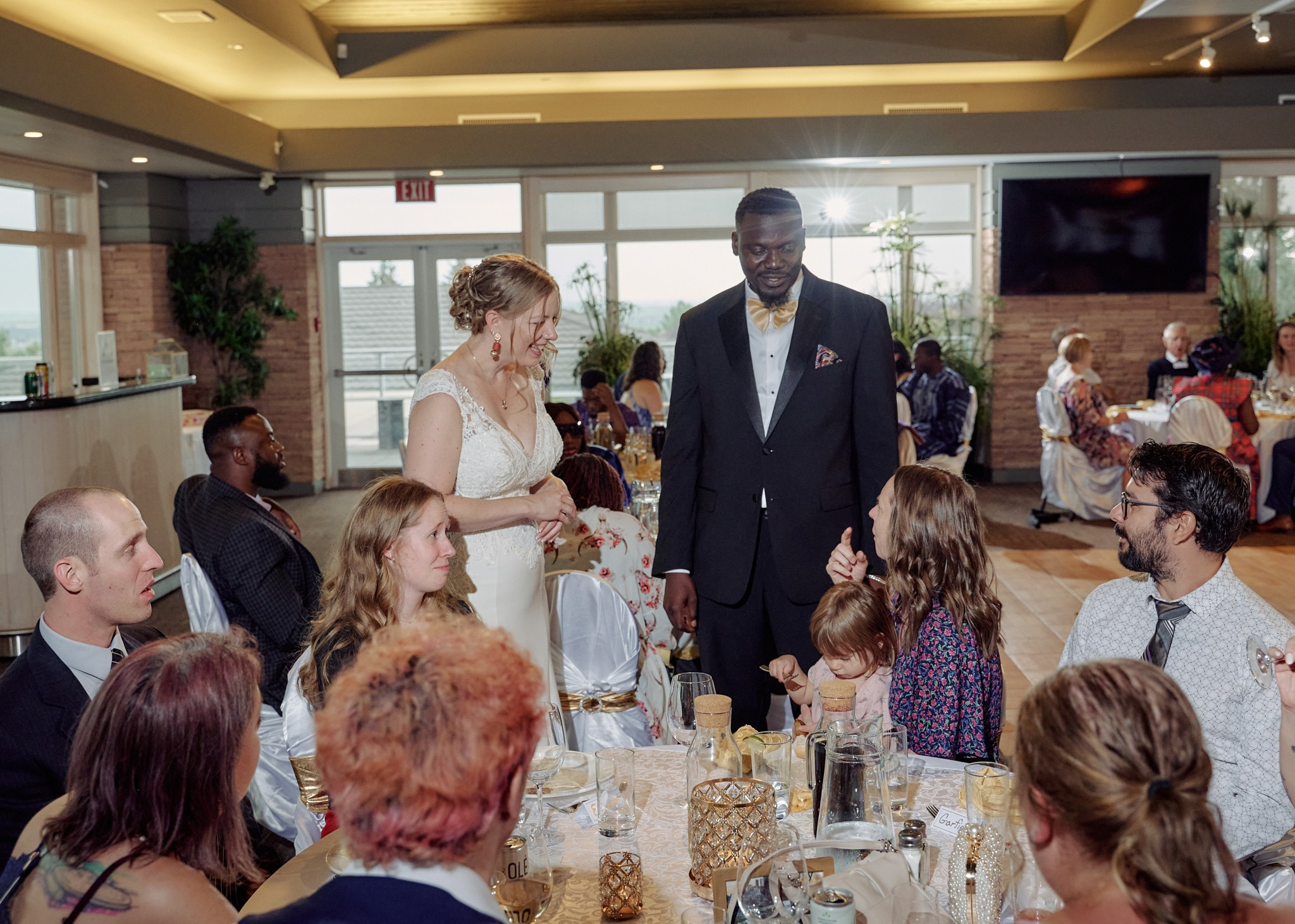 Femi & Jen. Calgary wedding photo and video. Photographer Andrii Bielikov
