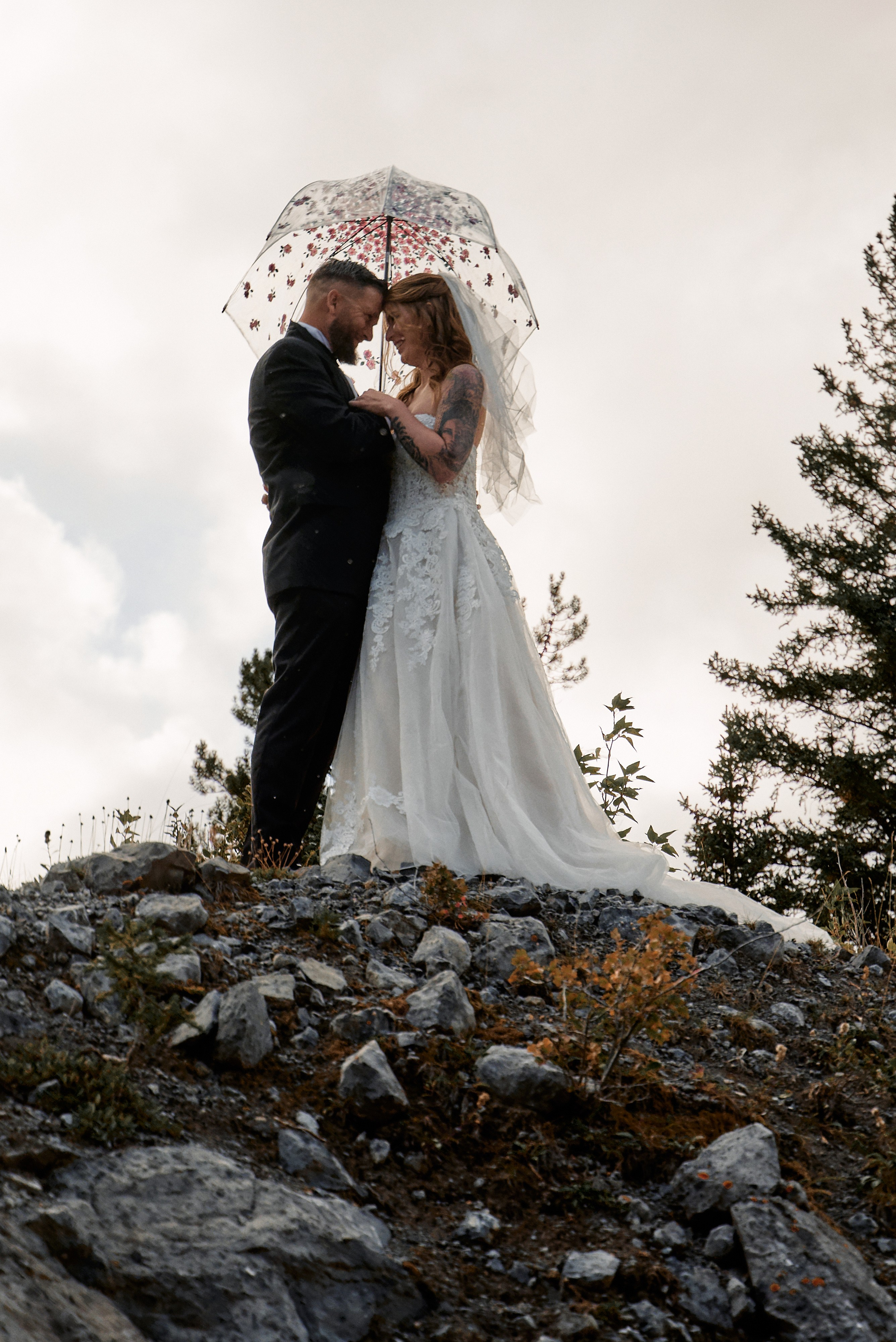 Benjamin&Courtney. Wedding in Kananaskis Park. Calgary wedding photo and video. Photographer Andrii Bielikov