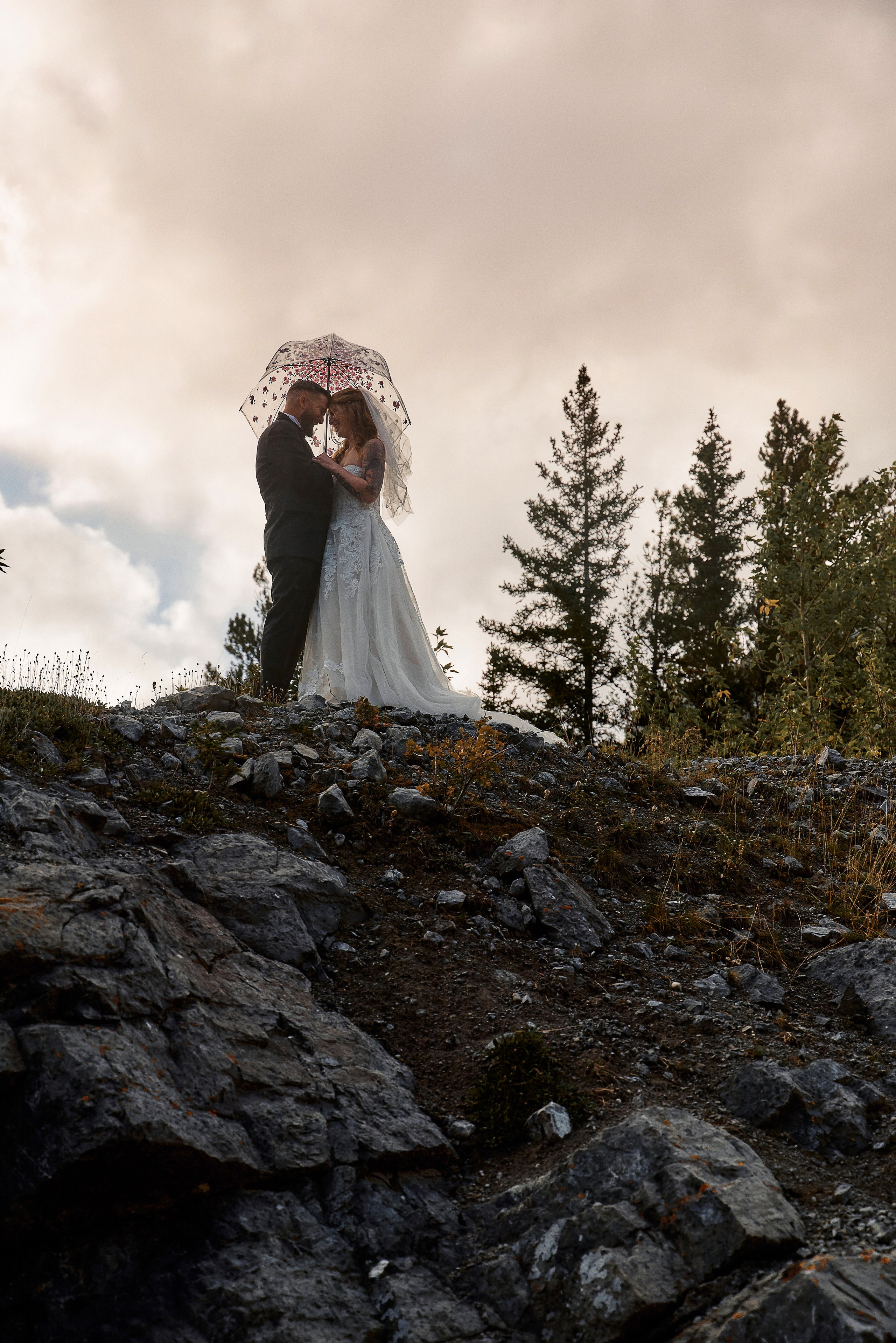 Benjamin&Courtney. Wedding in Kananaskis Park. Calgary wedding photo and video. Photographer Andrii Bielikov