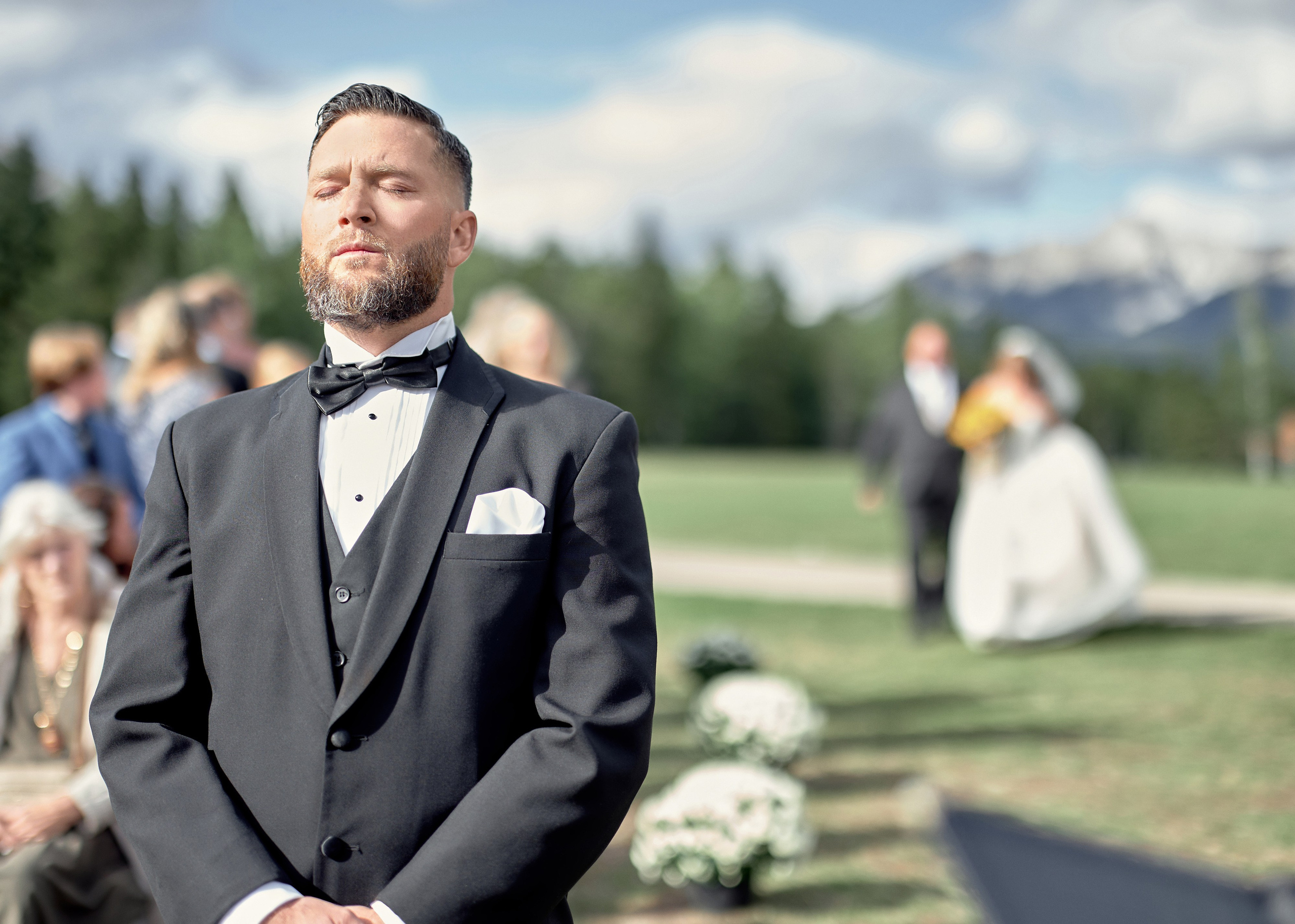 Benjamin&Courtney. Wedding in Kananaskis Park. Calgary wedding photo and video. Photographer Andrii Bielikov