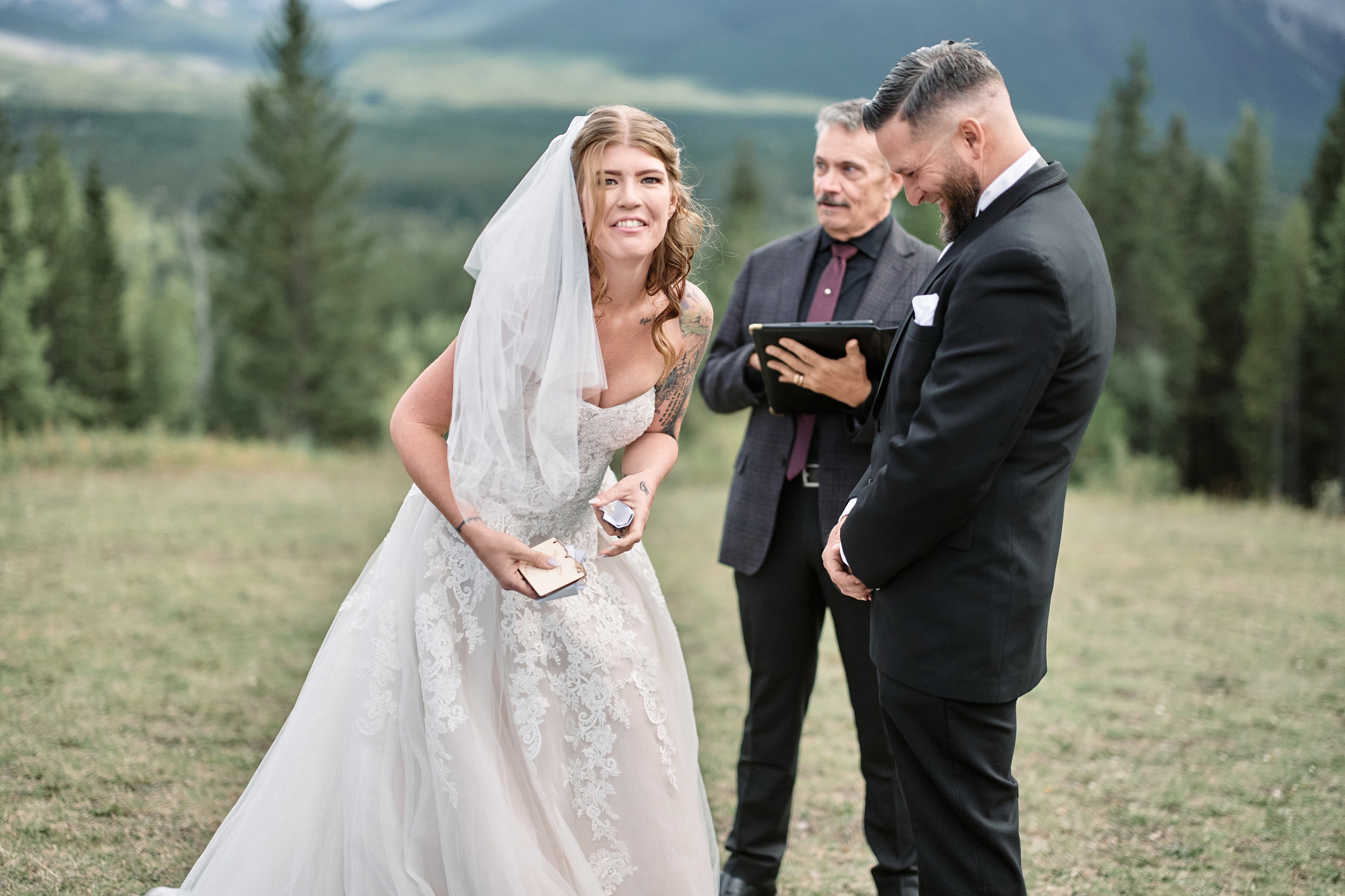Benjamin&Courtney. Wedding in Kananaskis Park. Calgary wedding photo and video. Photographer Andrii Bielikov