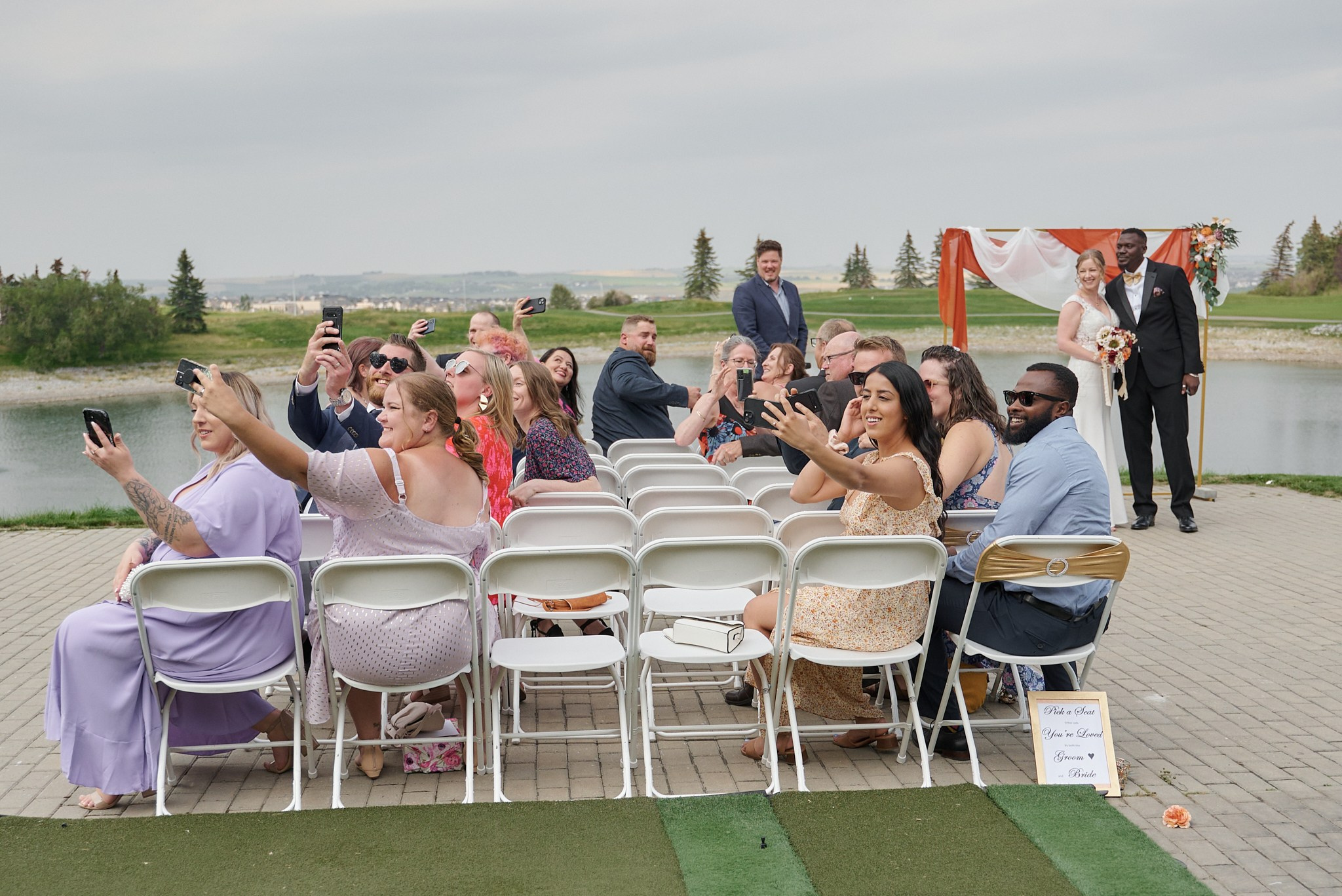 Femi & Jen. Calgary wedding photo and video. Photographer Andrii Bielikov