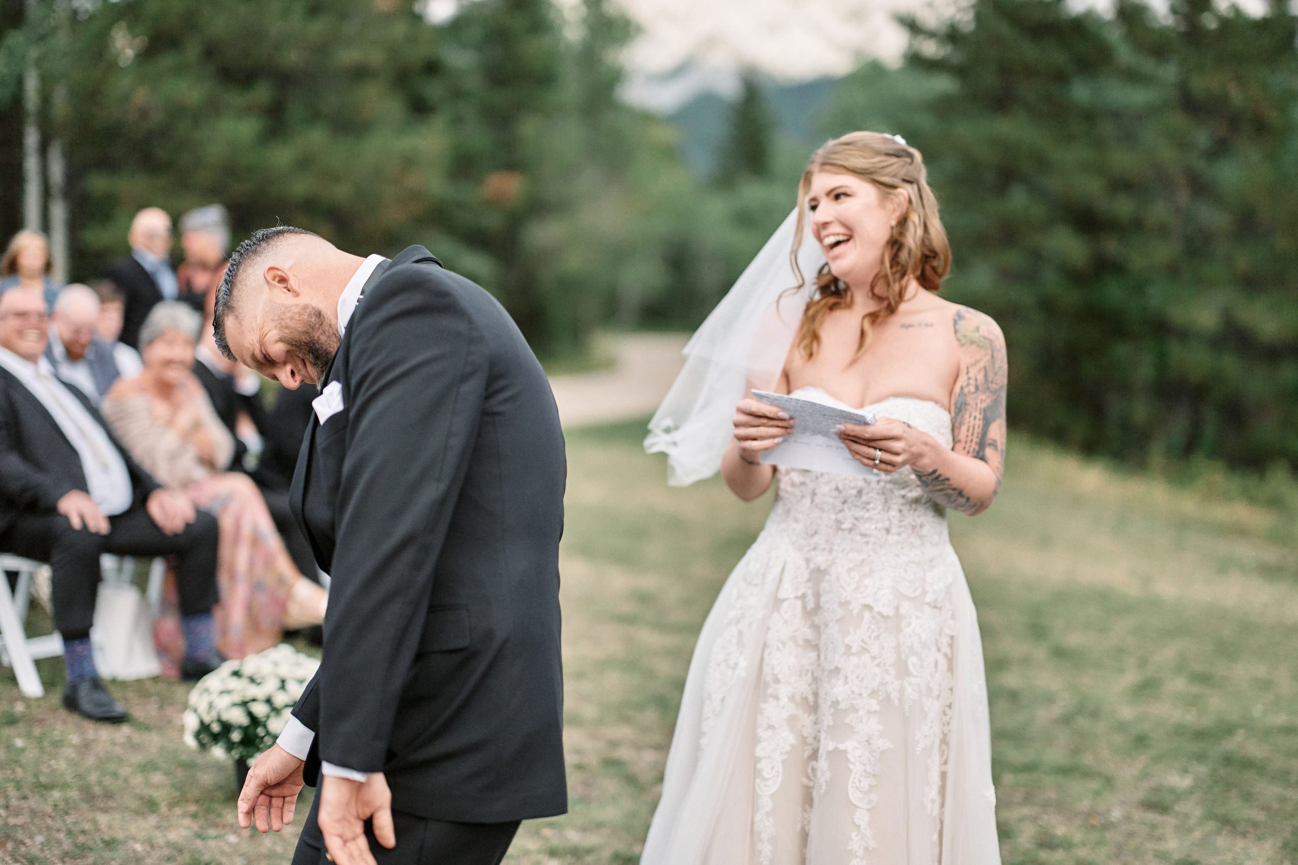 Benjamin&Courtney. Wedding in Kananaskis Park. Calgary wedding photo and video. Photographer Andrii Bielikov