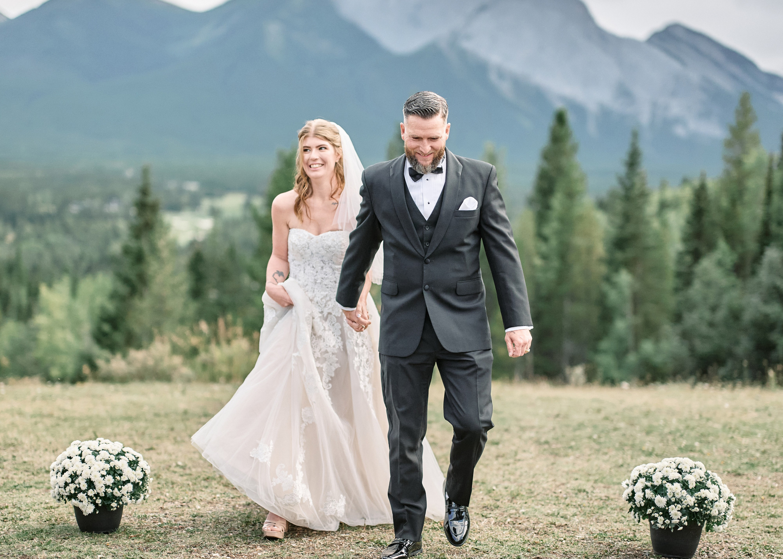 Benjamin&Courtney. Wedding in Kananaskis Park. Calgary wedding photo and video. Photographer Andrii Bielikov