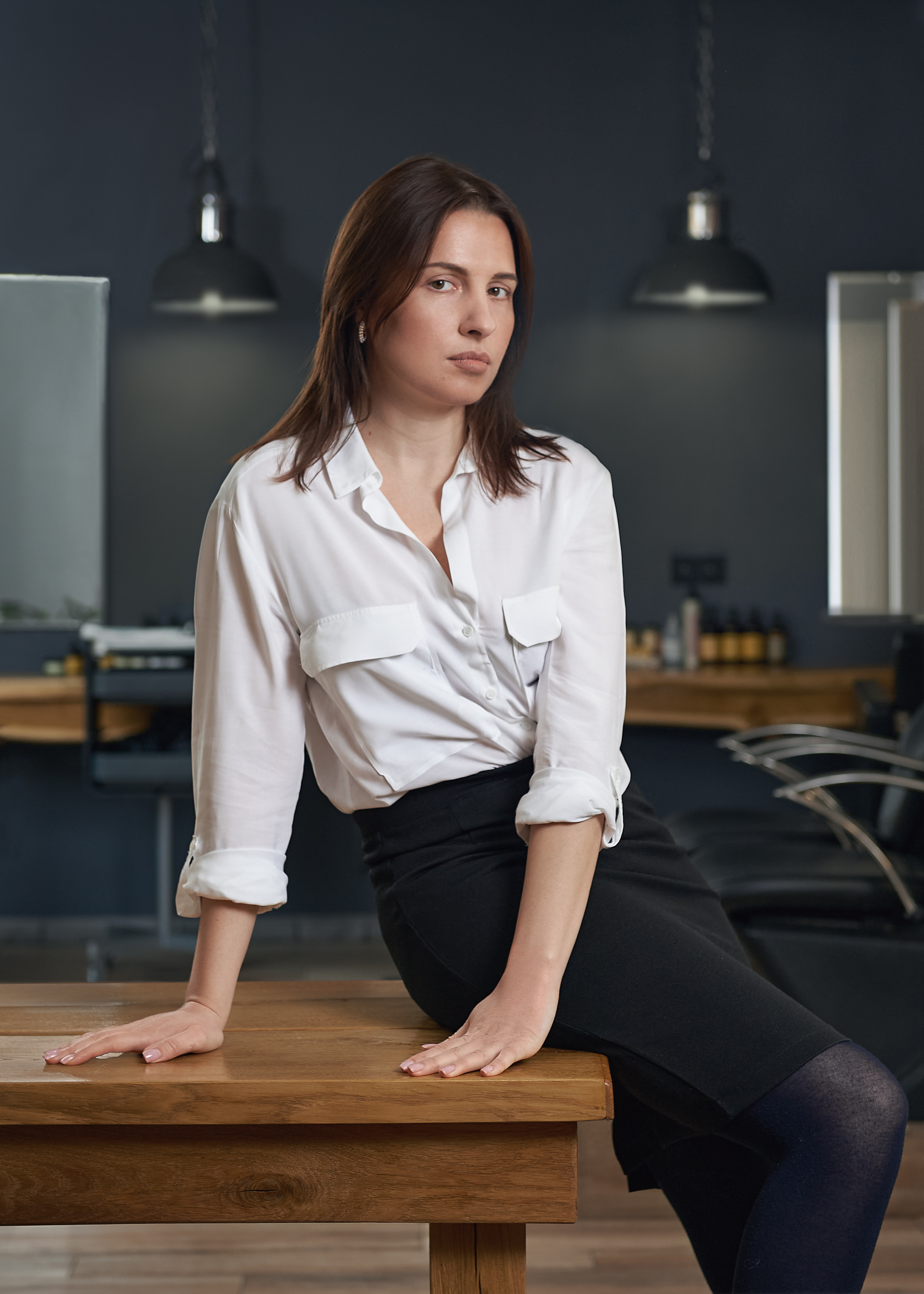 Photoshoot for a beauty salon. Calgary wedding photo and video. Photographer Andrii Bielikov