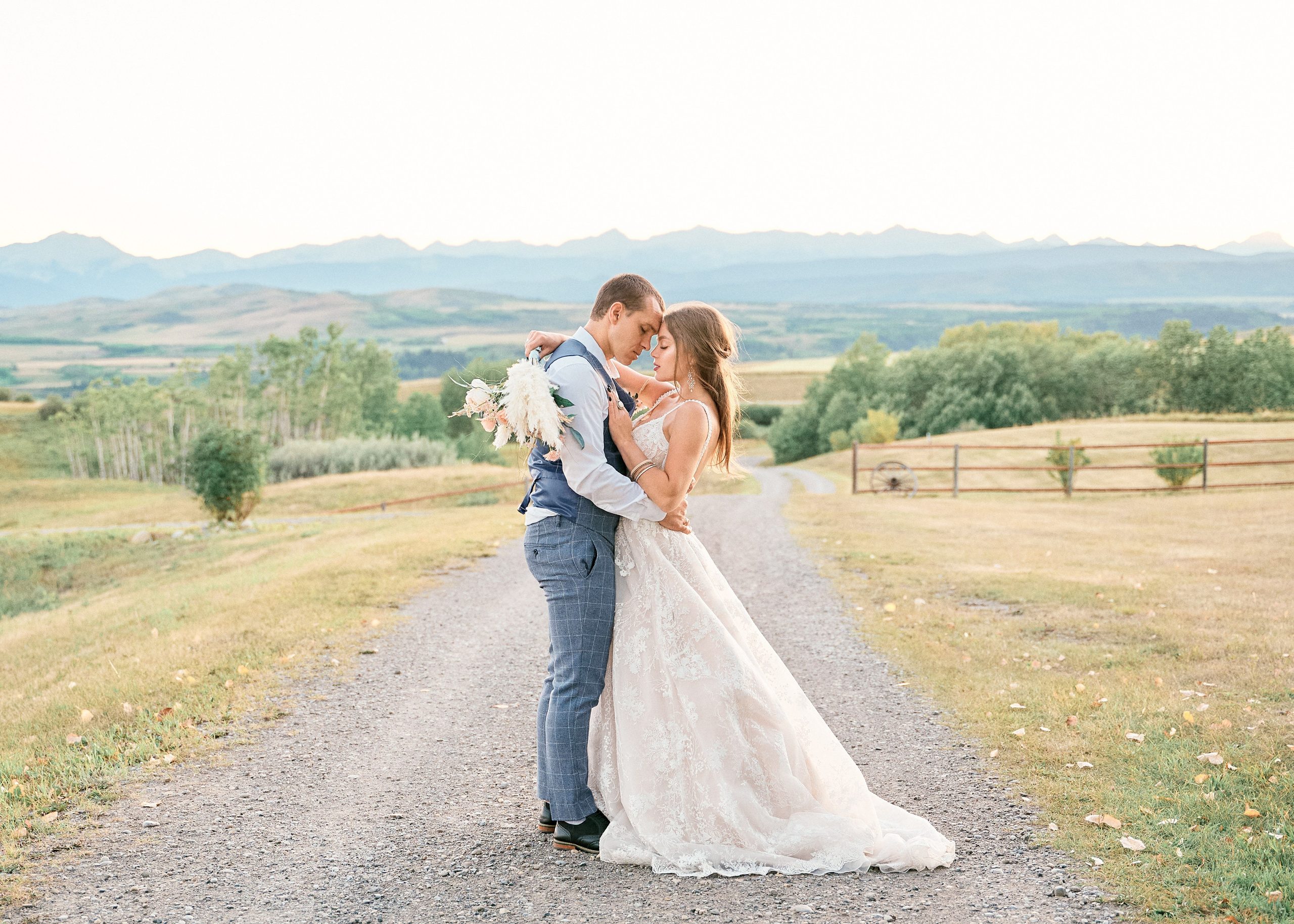 Gregory and Victoria’s Cowboy wedding. Calgary wedding photo and video. Photographer Andrii Bielikov