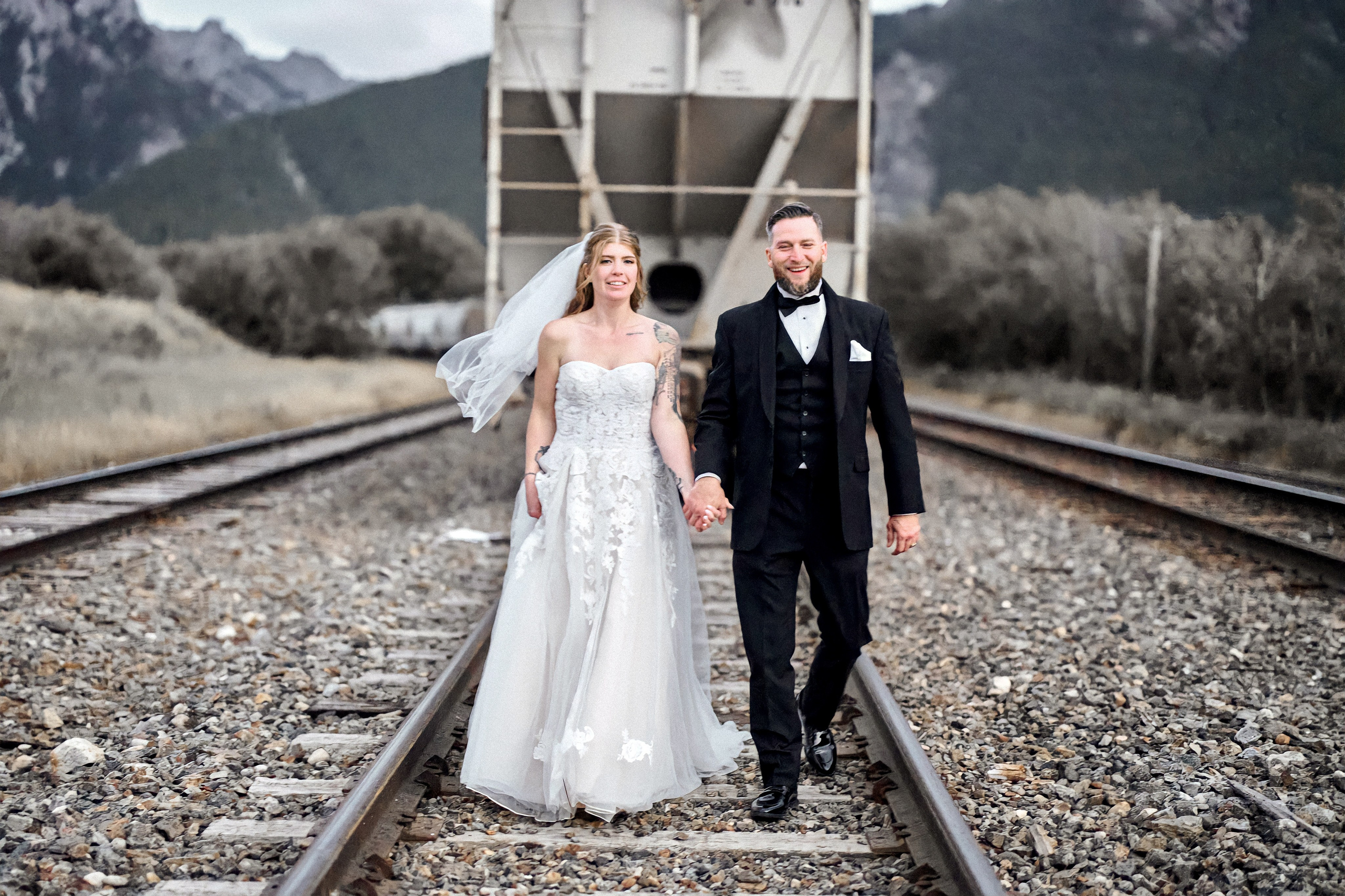 Benjamin&Courtney. Wedding in Kananaskis Park. Calgary wedding photo and video. Photographer Andrii Bielikov