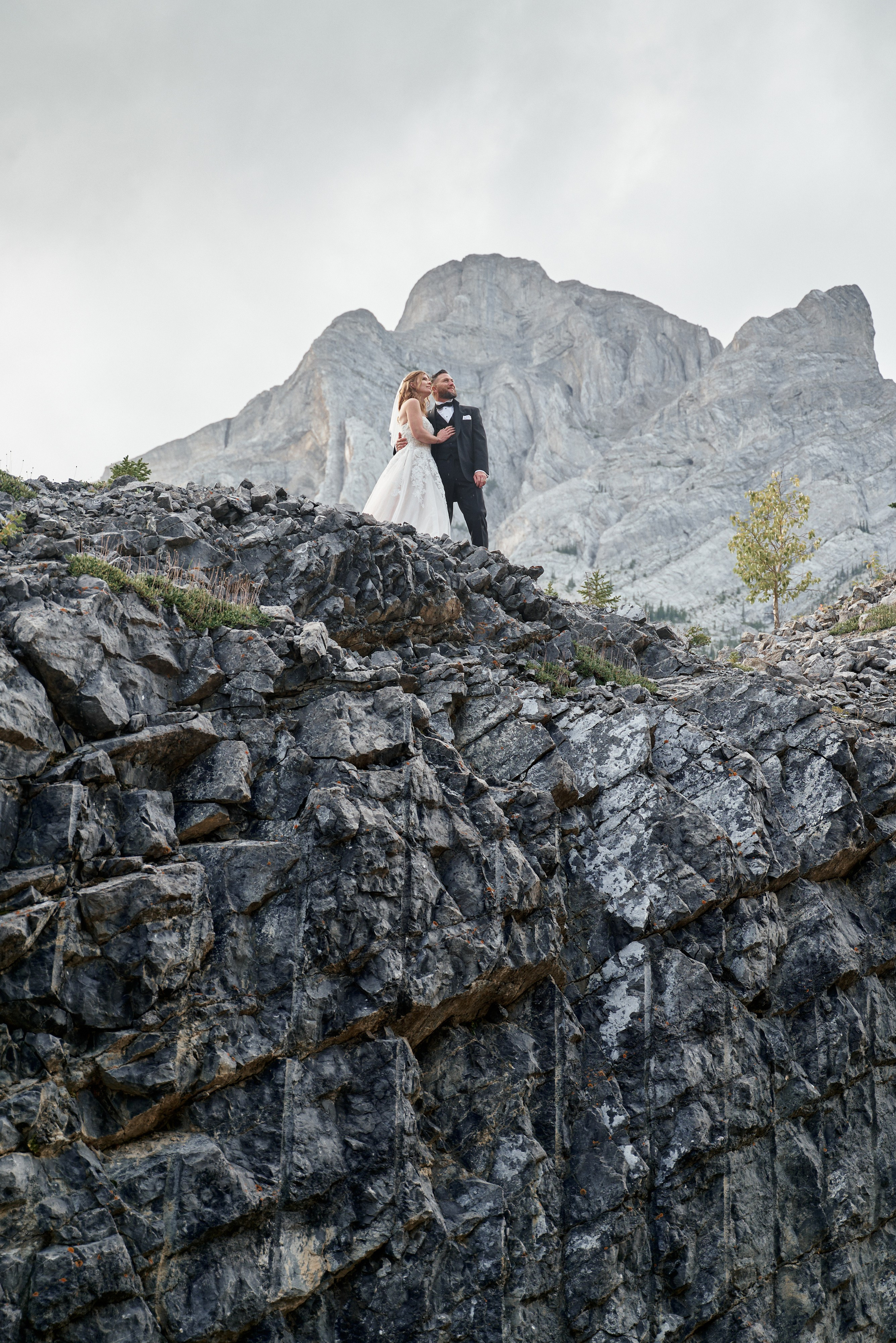 Benjamin&Courtney. Wedding in Kananaskis Park. Calgary wedding photo and video. Photographer Andrii Bielikov