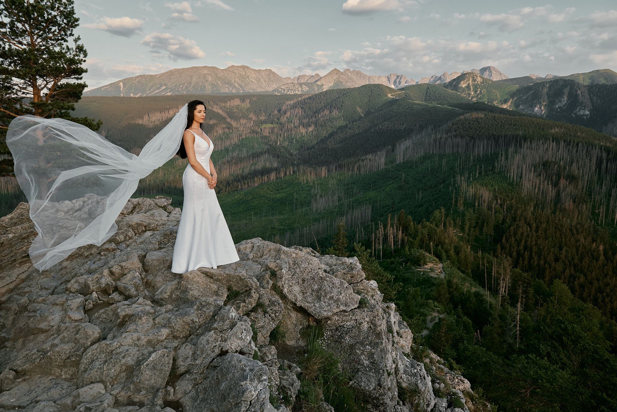 Wedding in mountains. Calgary wedding photo and video. Photographer Andrii Bielikov