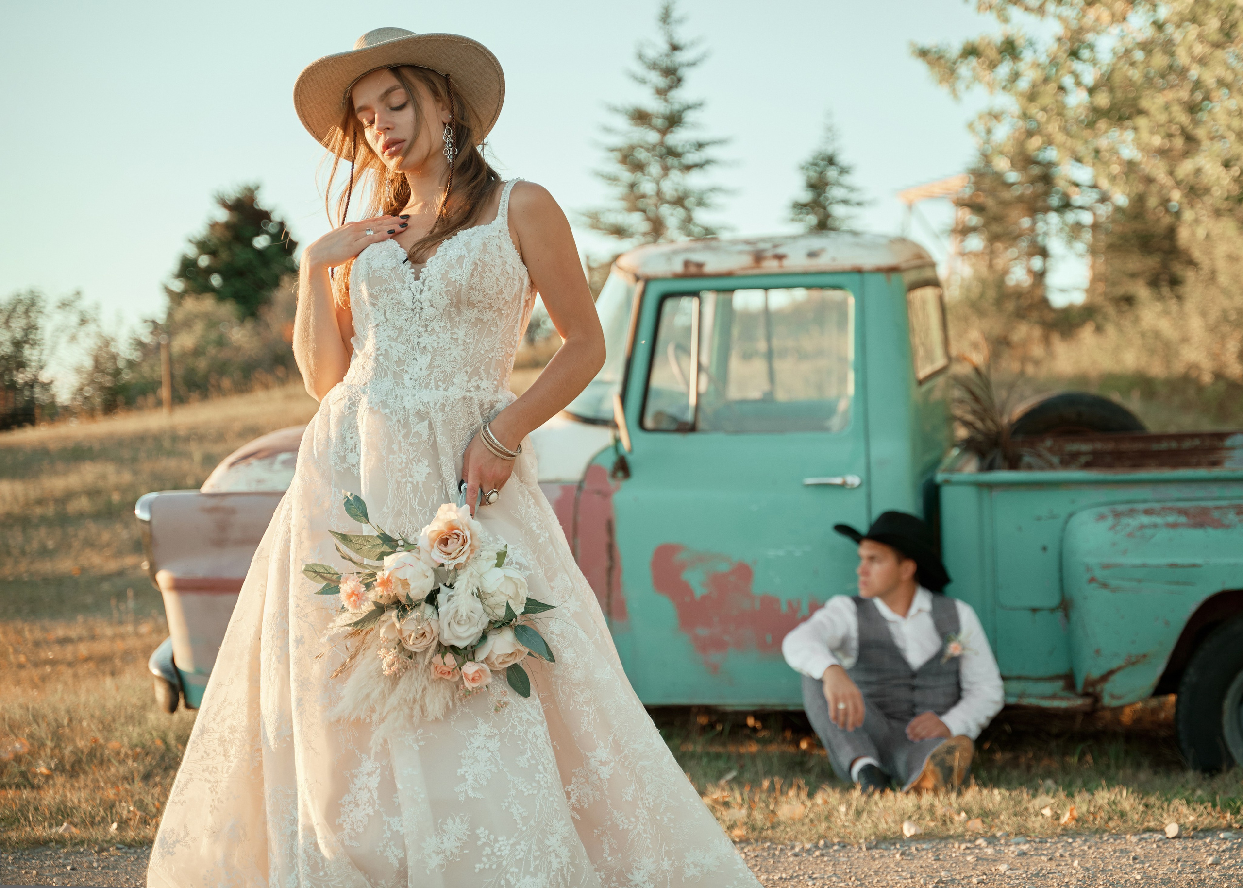 Gregory and Victoria’s Cowboy wedding. Calgary wedding photo and video. Photographer Andrii Bielikov