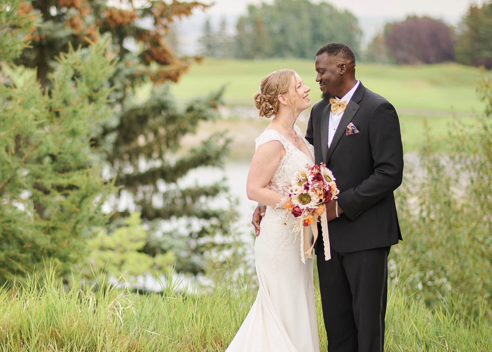 Femi & Jen. Calgary wedding photo and video. Photographer Andrii Bielikov