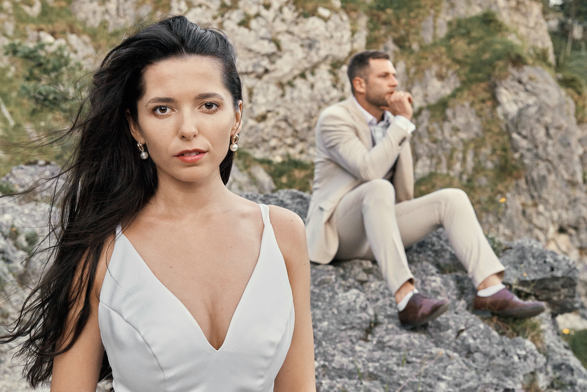 Wedding in mountains. Calgary wedding photo and video. Photographer Andrii Bielikov