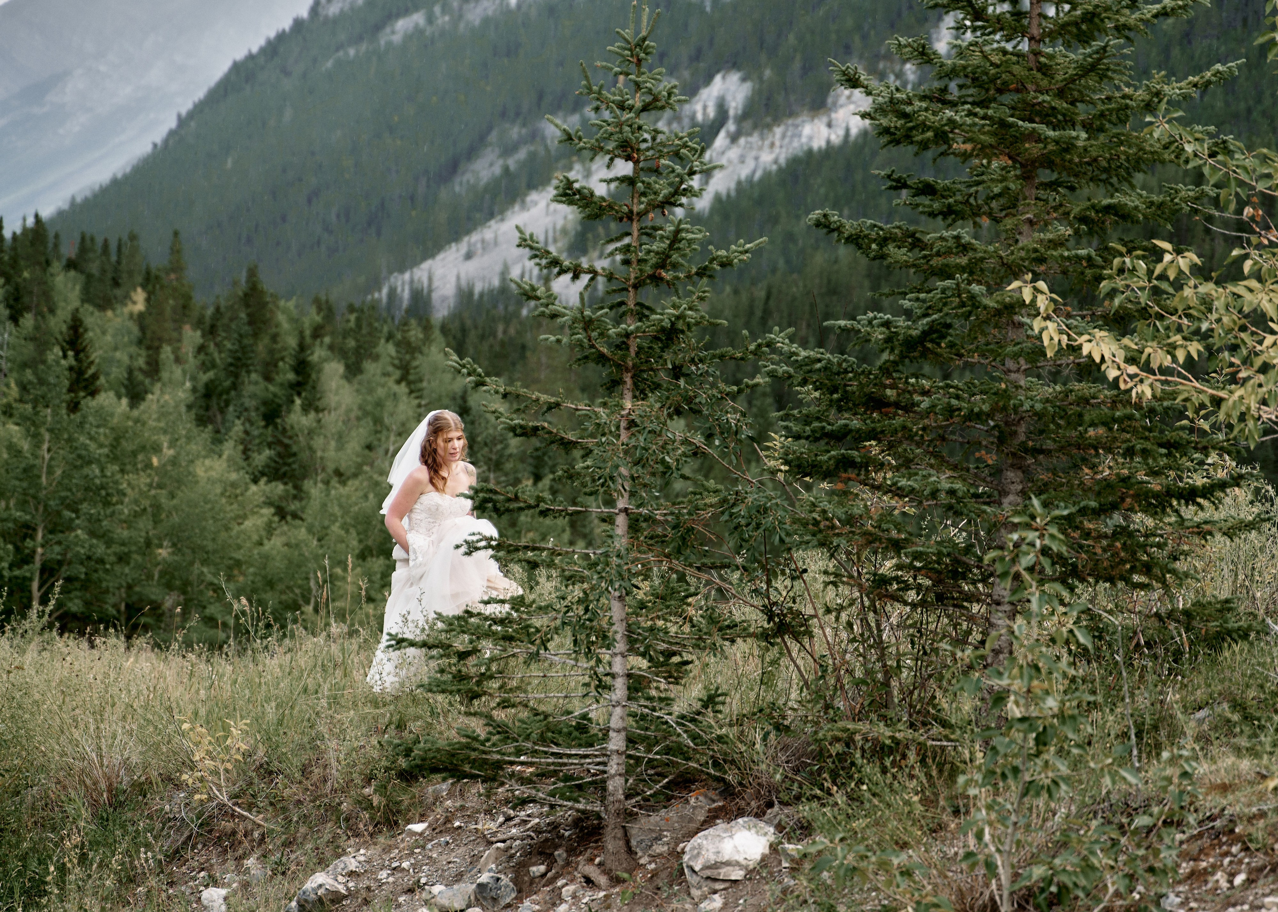 Benjamin&Courtney. Wedding in Kananaskis Park. Calgary wedding photo and video. Photographer Andrii Bielikov