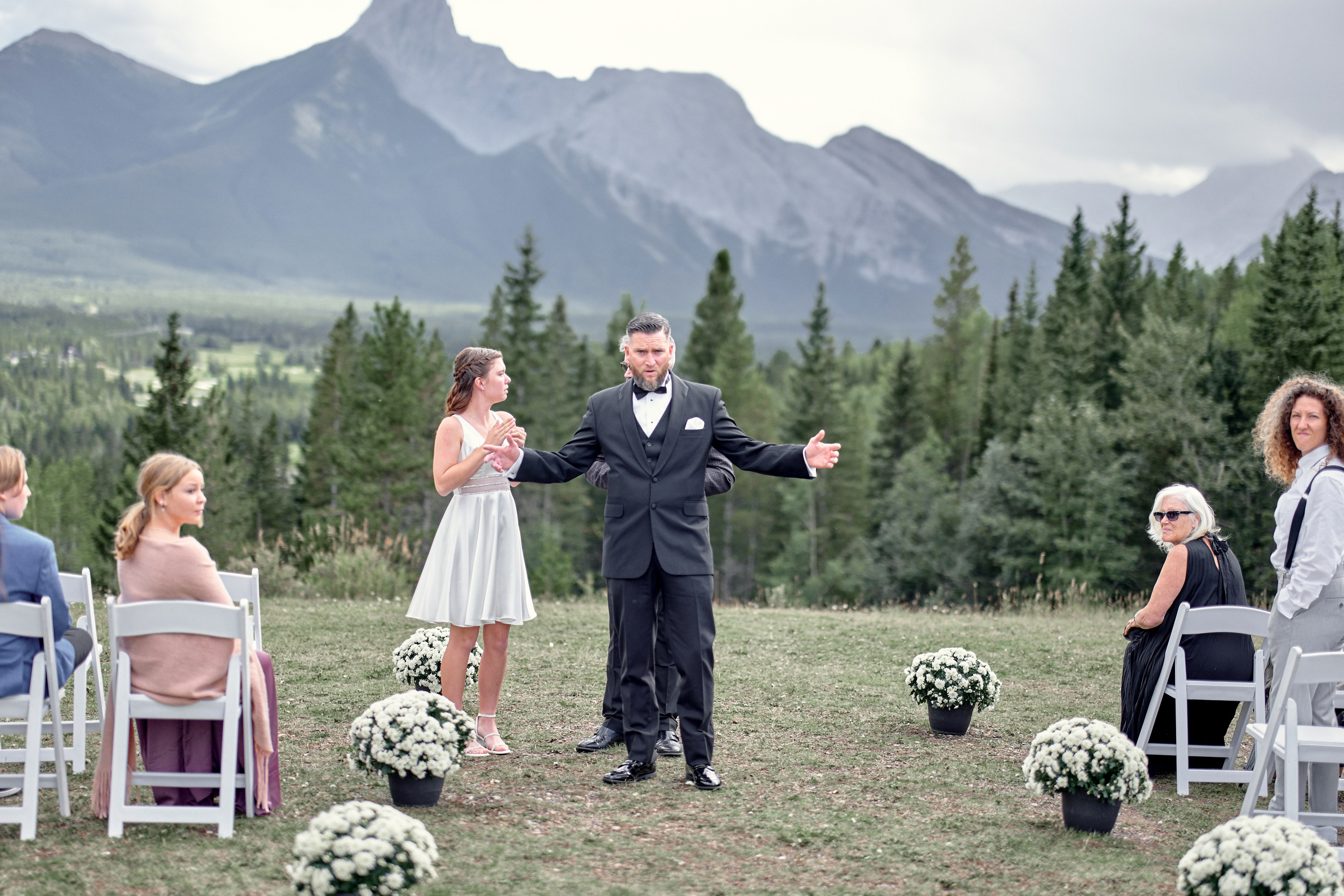 Benjamin&Courtney. Wedding in Kananaskis Park. Calgary wedding photo and video. Photographer Andrii Bielikov