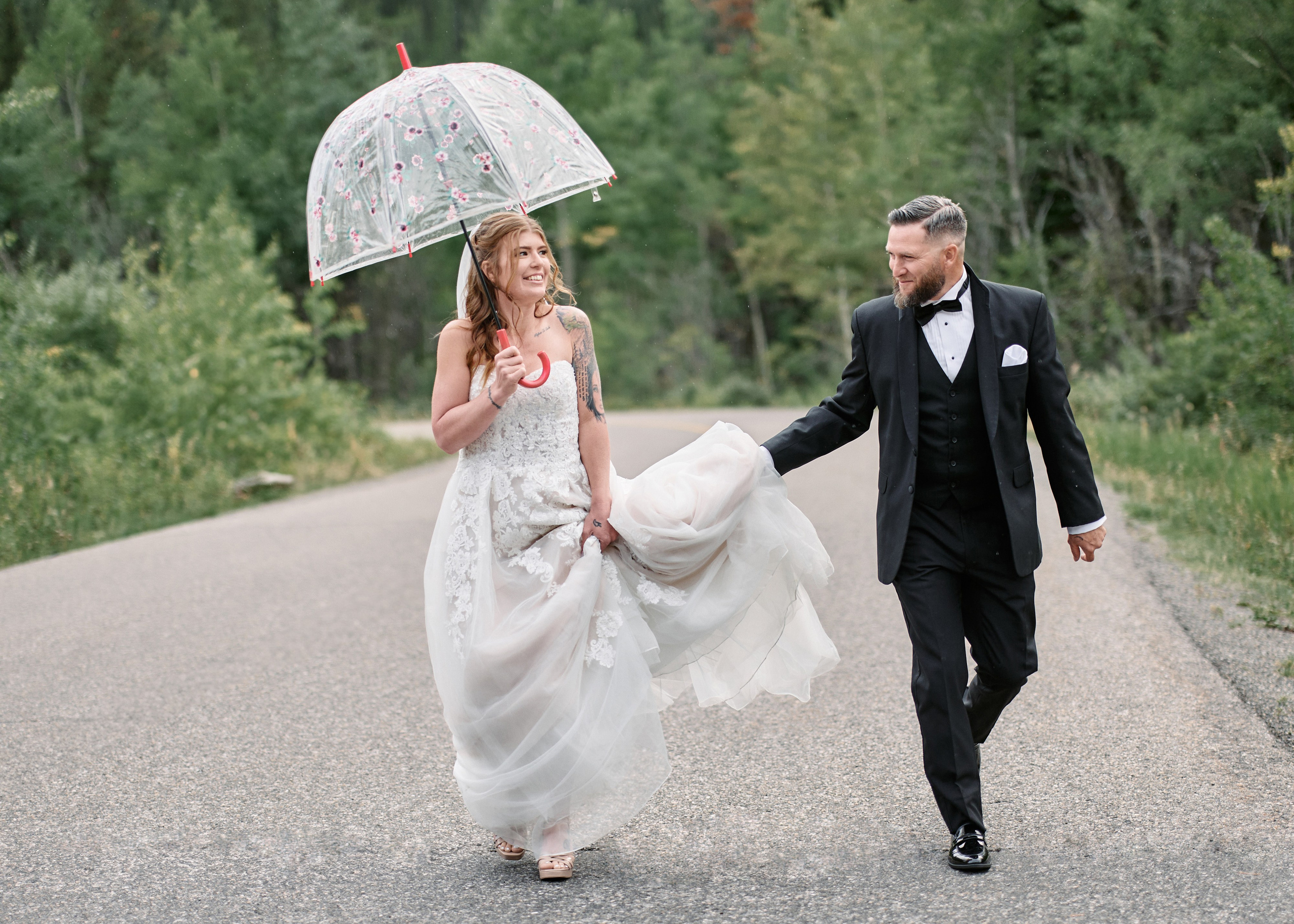 Benjamin&Courtney. Wedding in Kananaskis Park. Calgary wedding photo and video. Photographer Andrii Bielikov
