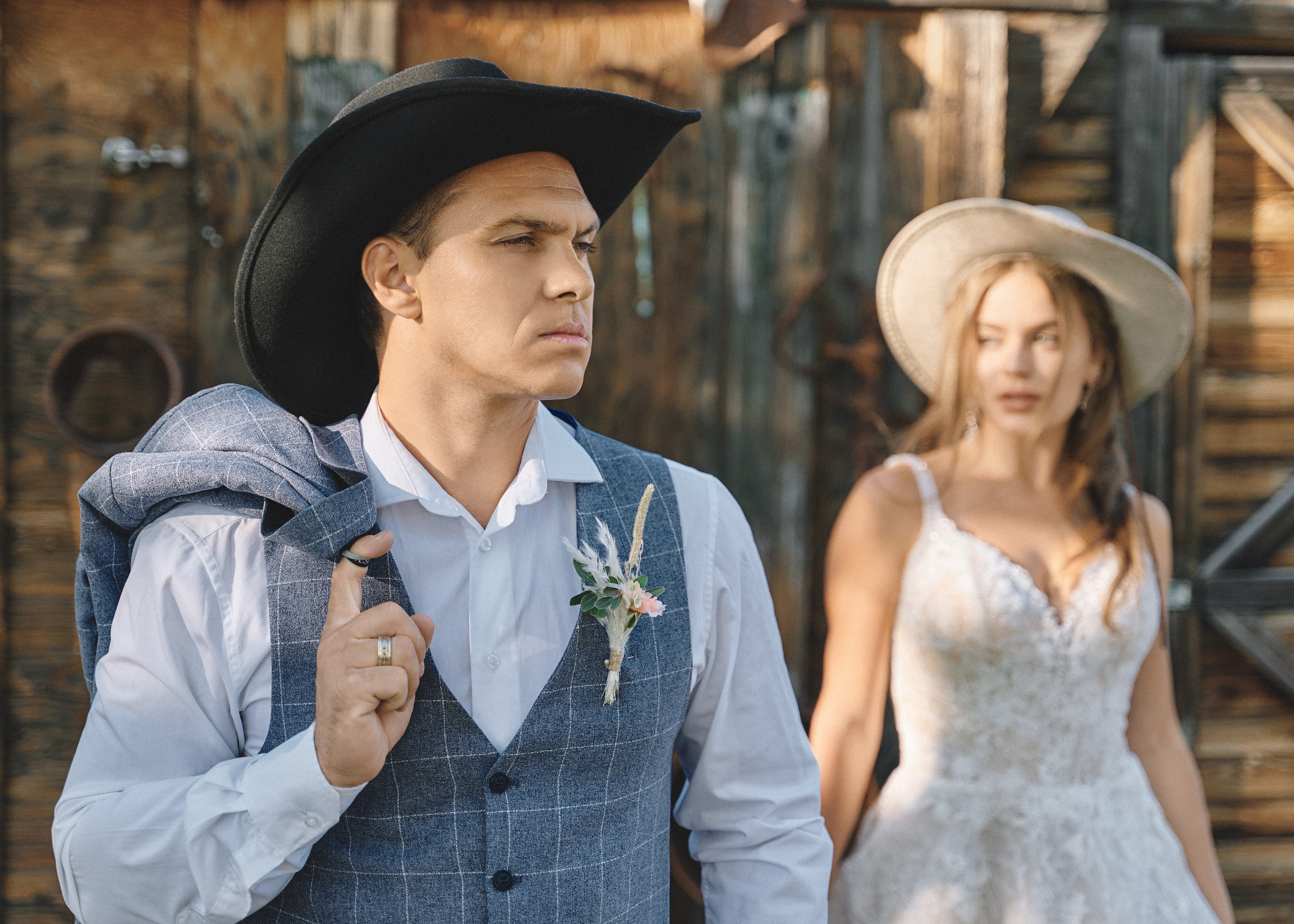 Gregory and Victoria’s Cowboy wedding. Calgary wedding photo and video. Photographer Andrii Bielikov