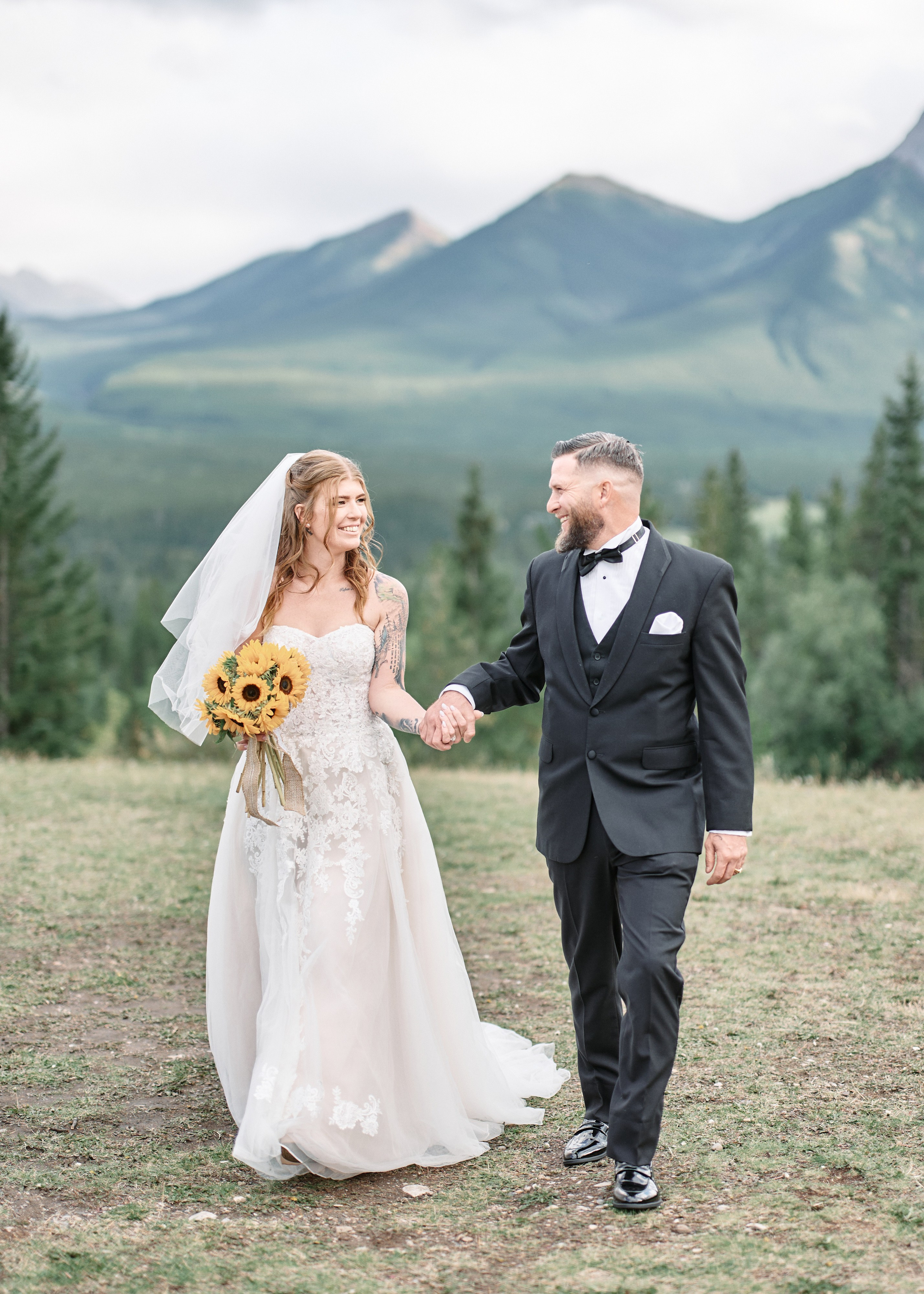 Benjamin&Courtney. Wedding in Kananaskis Park. Calgary wedding photo and video. Photographer Andrii Bielikov
