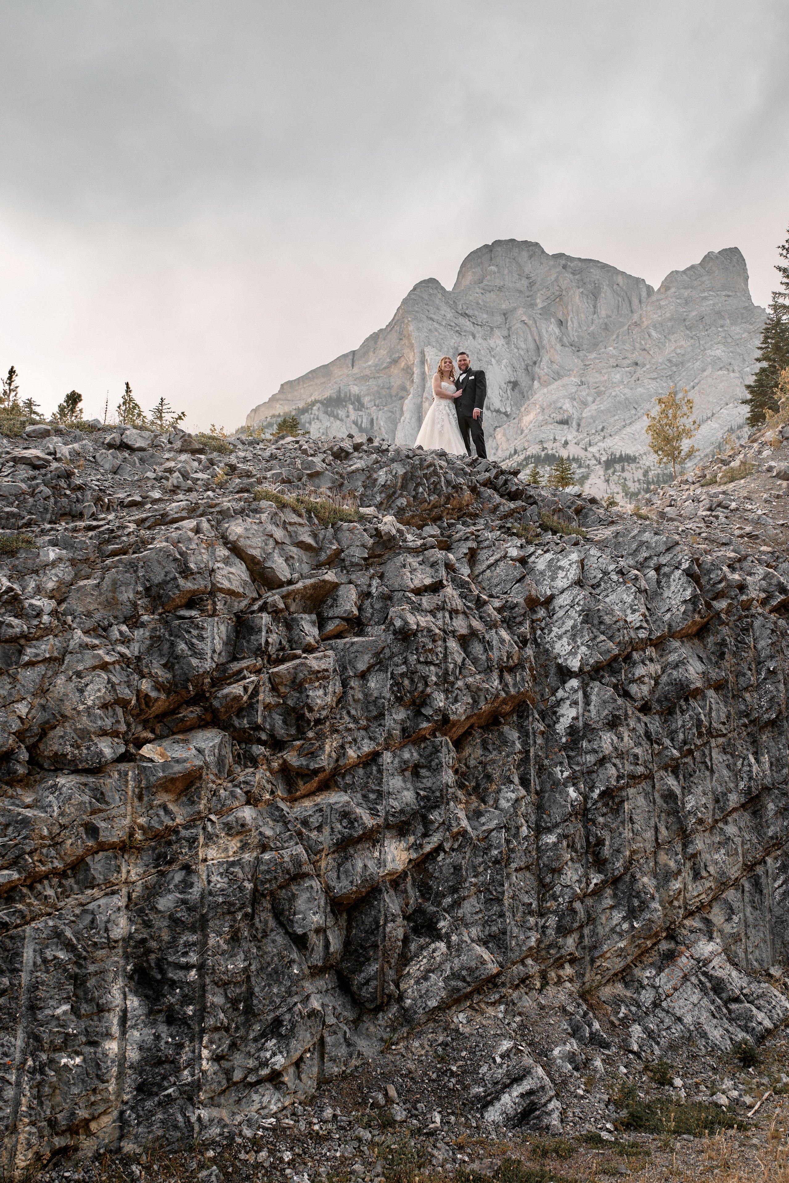 Benjamin&Courtney. Wedding in Kananaskis Park. Calgary wedding photo and video. Photographer Andrii Bielikov