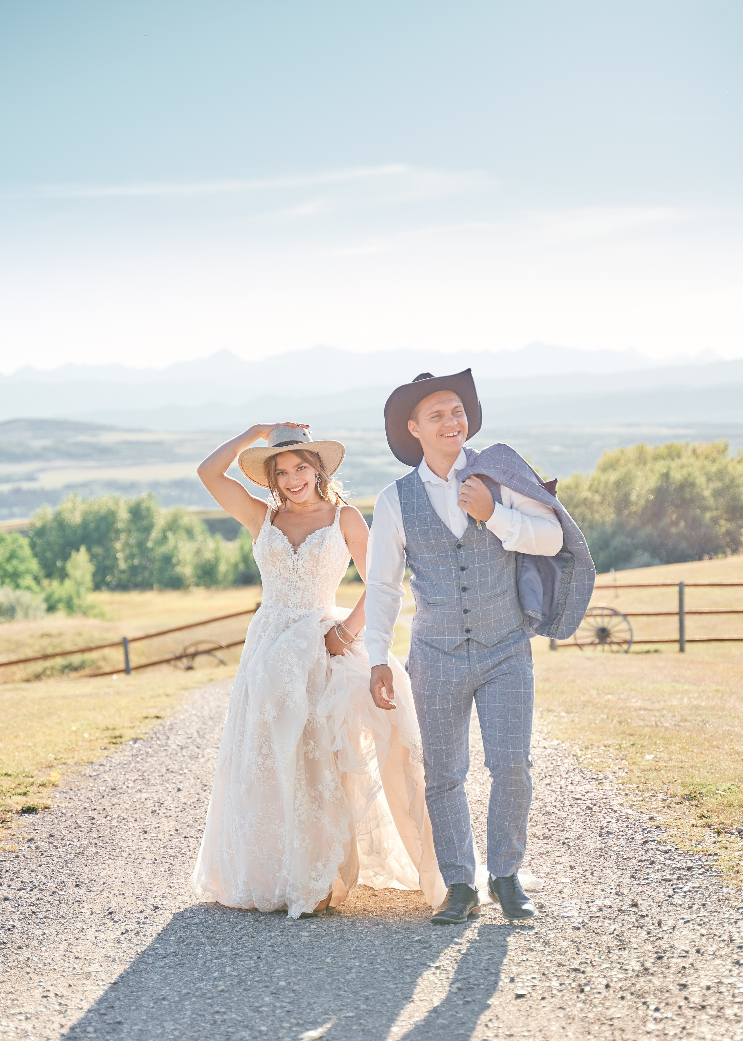 Gregory and Victoria’s Cowboy wedding. Calgary wedding photo and video. Photographer Andrii Bielikov