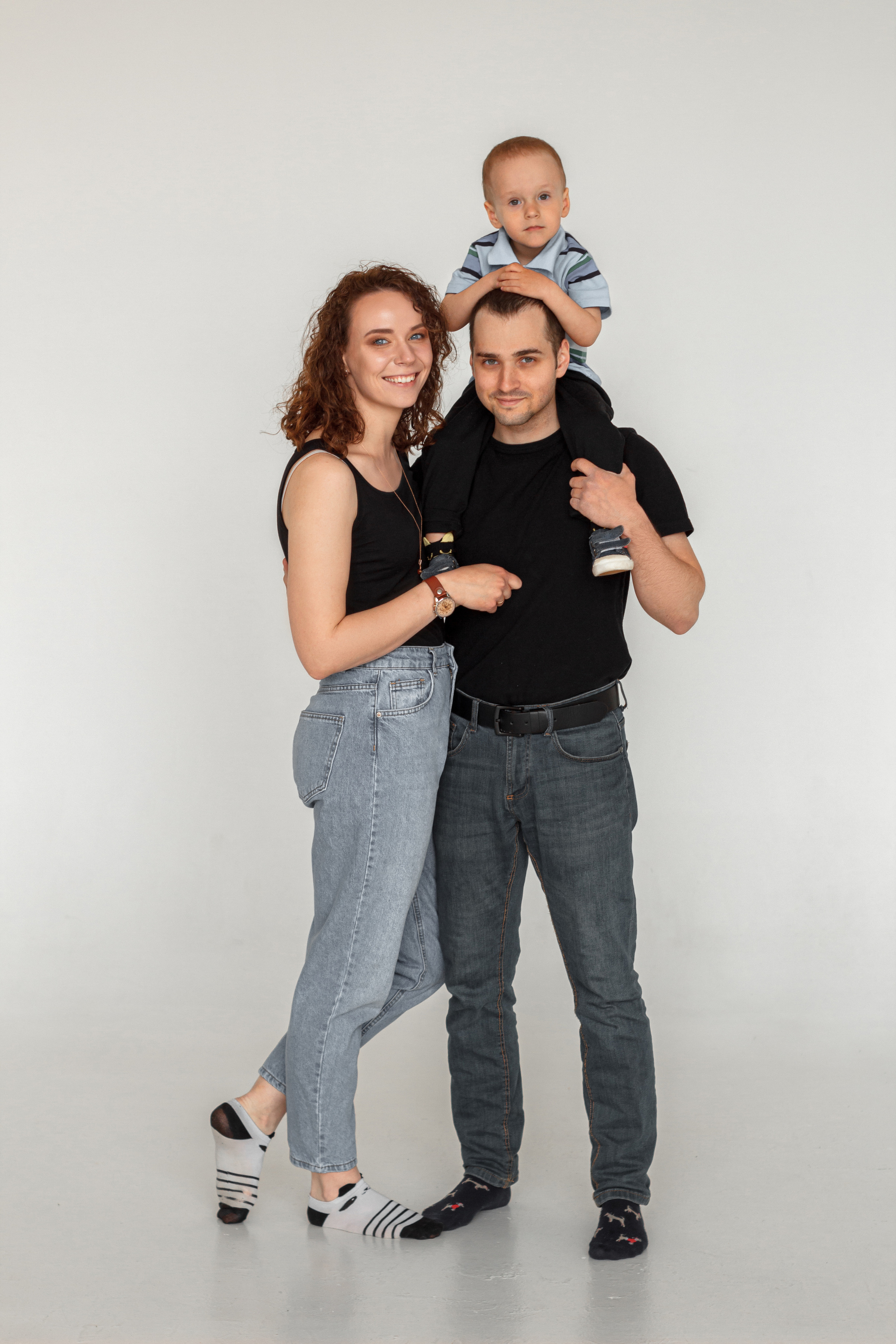 Наталья, Николай, Арсений. Fotograf Vika Saroka