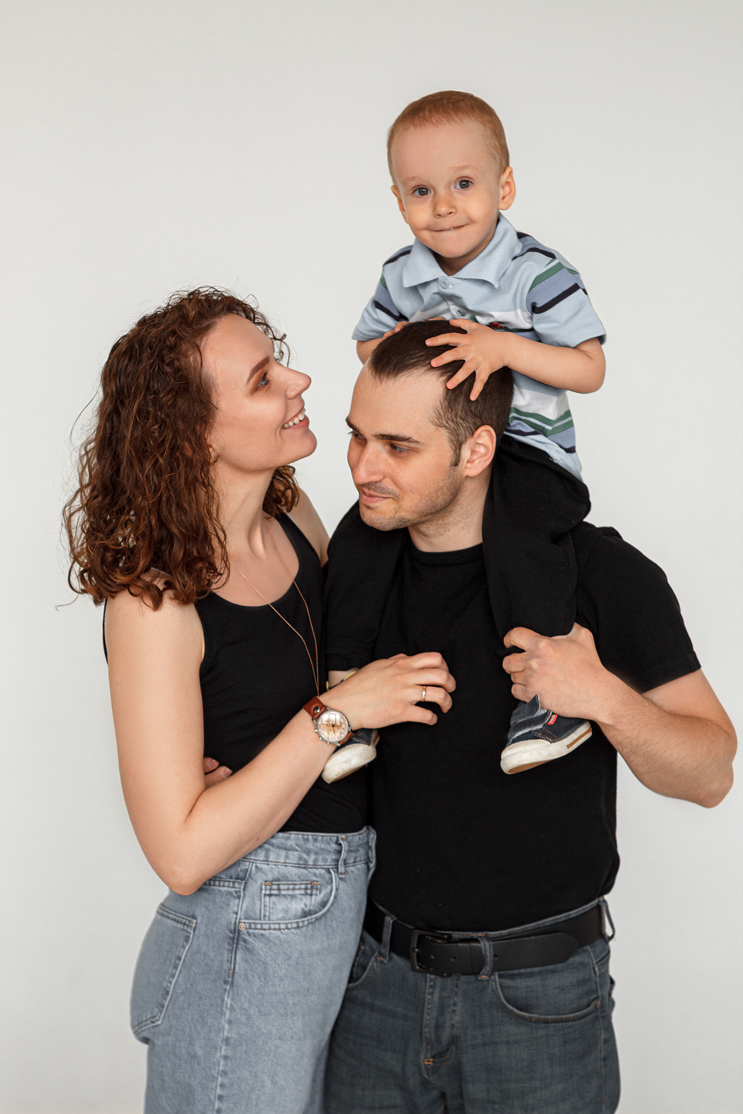 Наталья, Николай, Арсений. Fotograf Vika Saroka