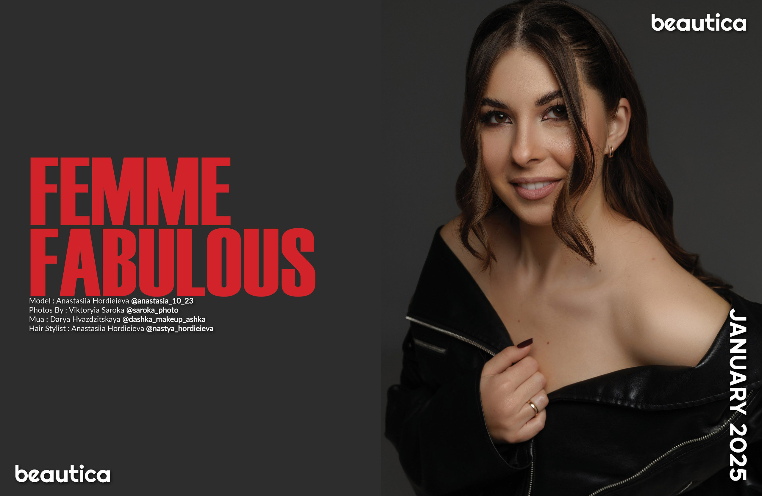 Beautica magazine. Fotograf Vika Saroka