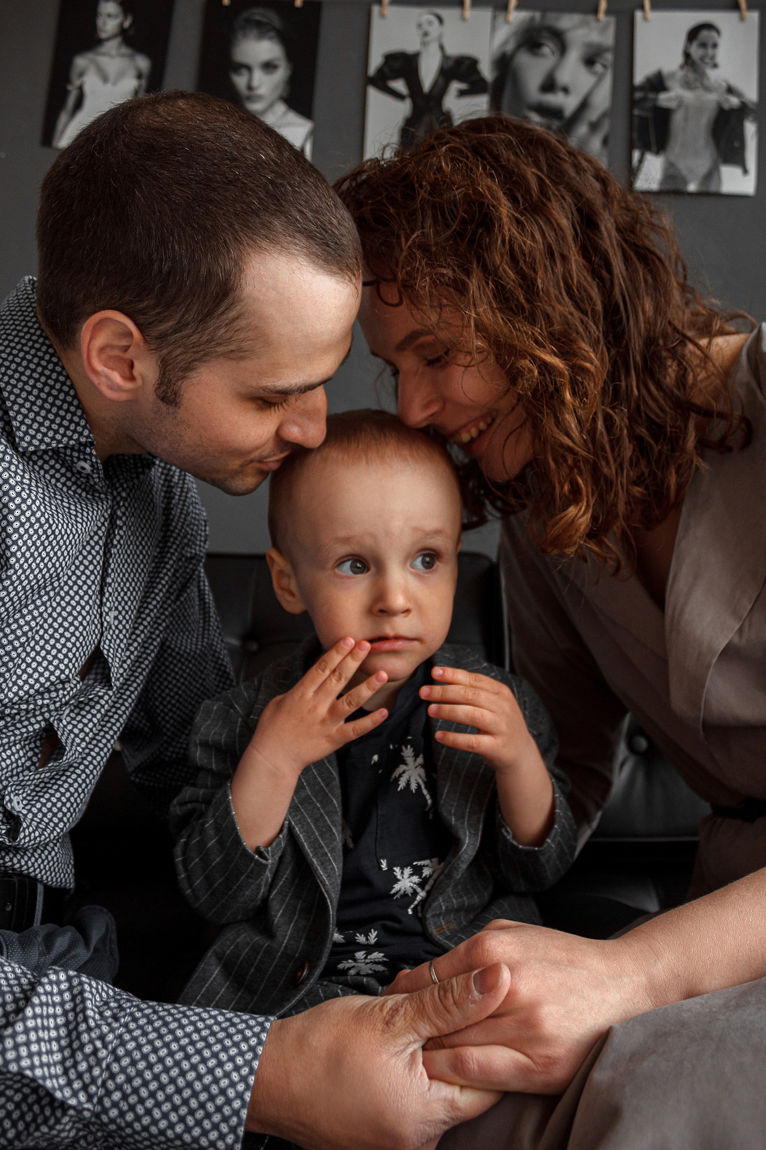 Наталья, Николай, Арсений. Fotograf Vika Saroka