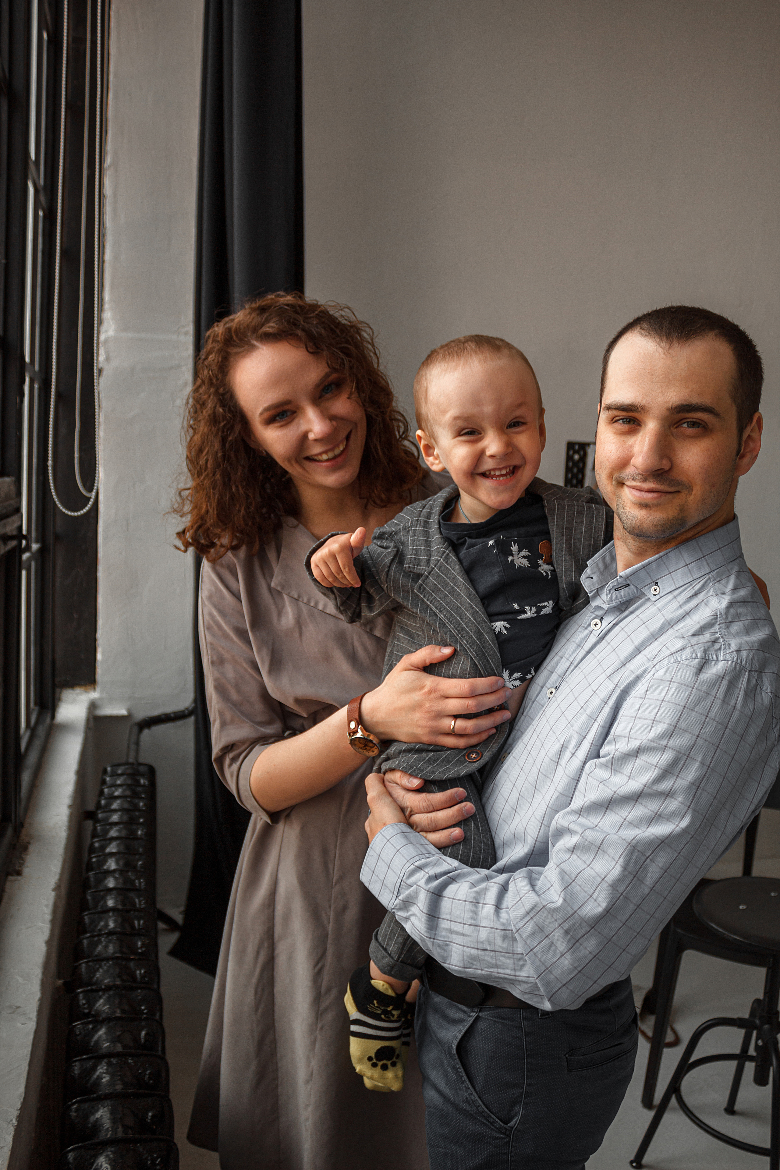 Наталья, Николай, Арсений. Fotograf Vika Saroka